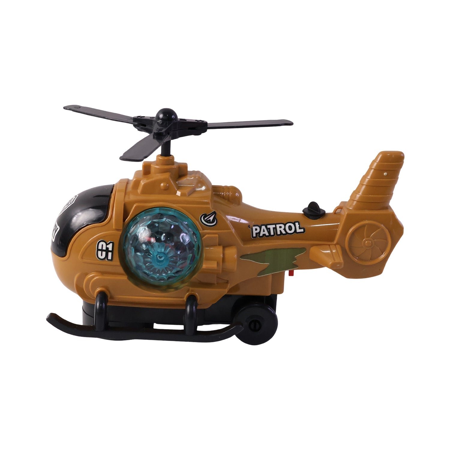 Military Spray Helicopter Toy – Lights, Music & Mist for Kids - Image 5
