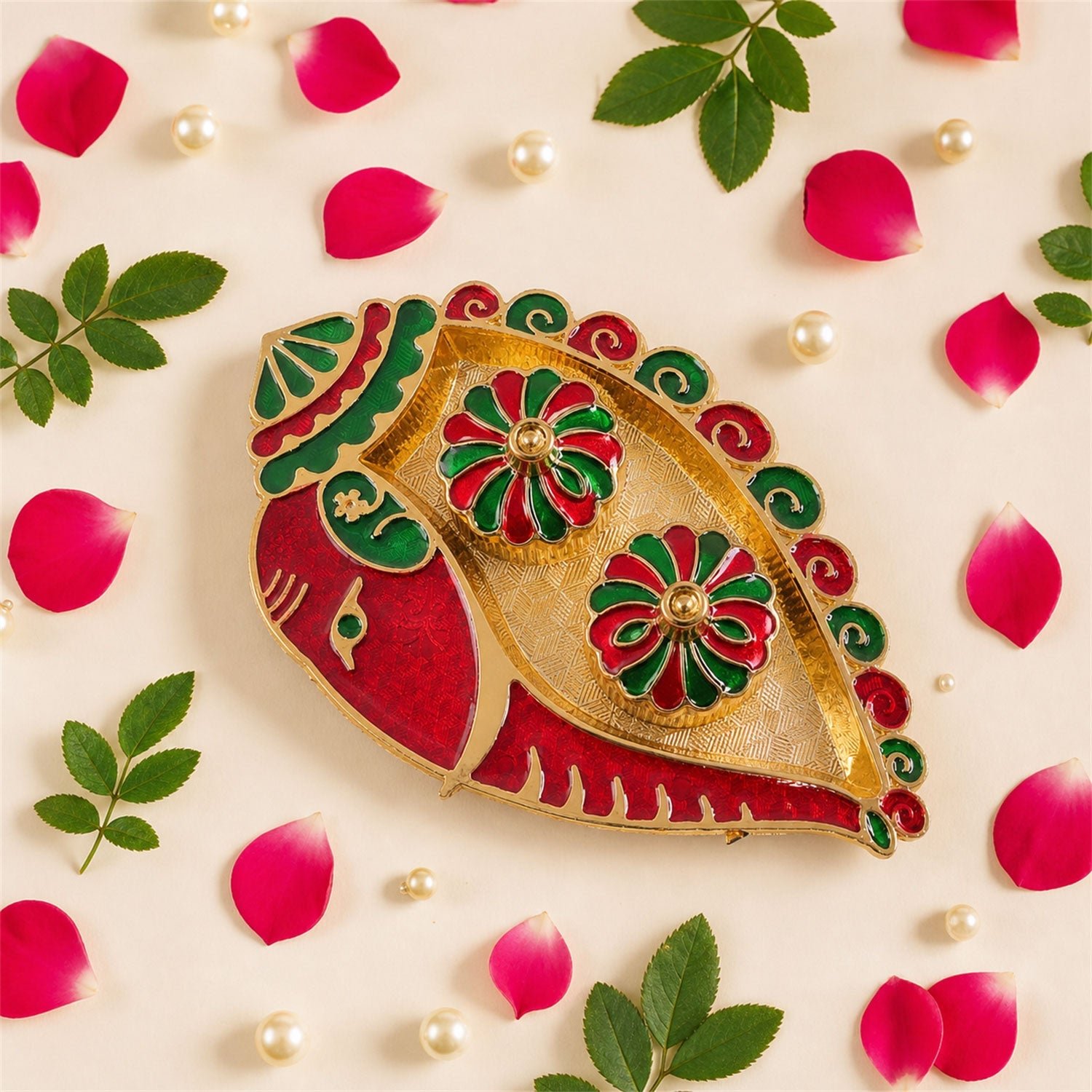 Kankavati Kumkum Holder – Elegant Traditional Puja Accessory - Image 4