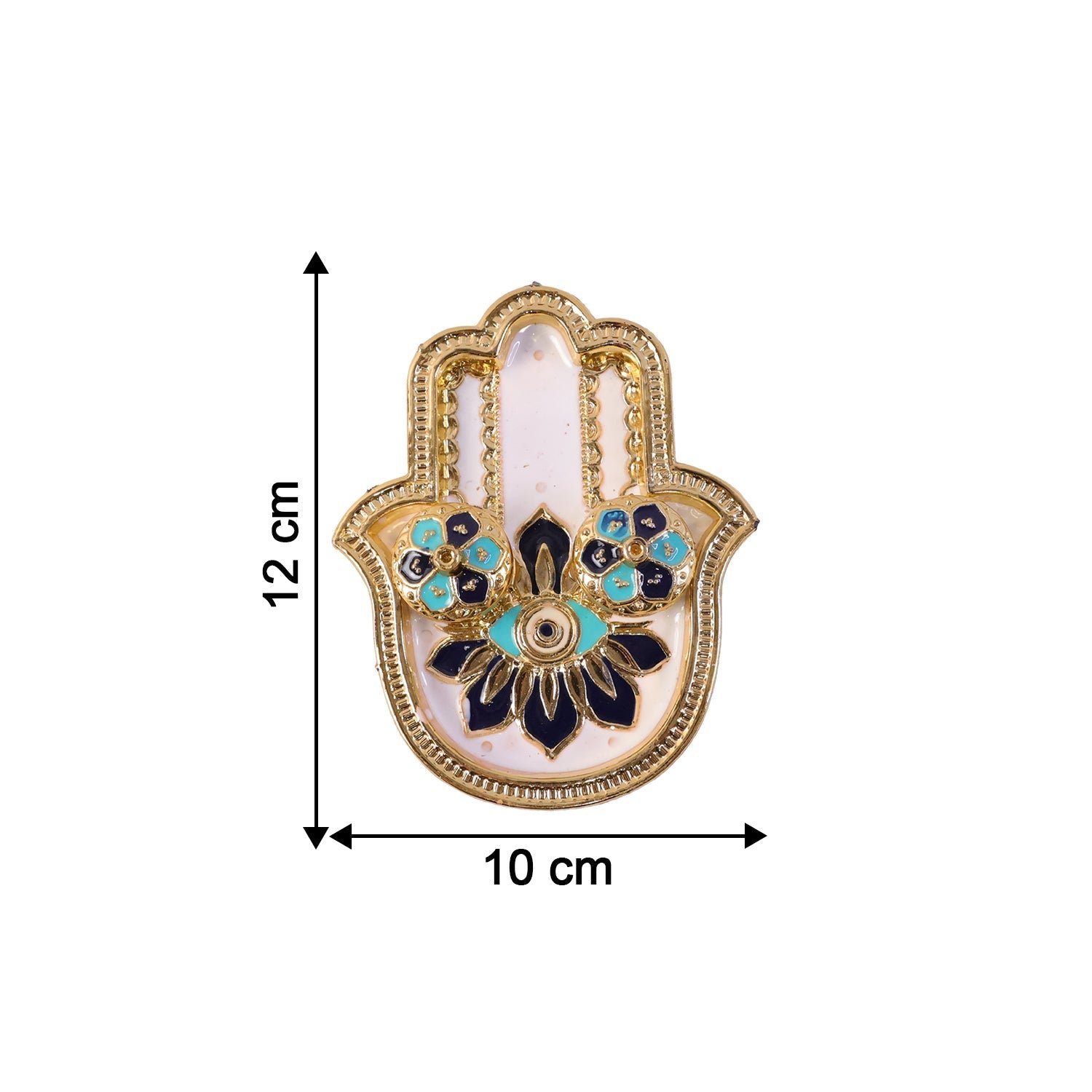 Hand Shaped Kankavati – Elegant Puja Storage with Enamel Work - Image 6