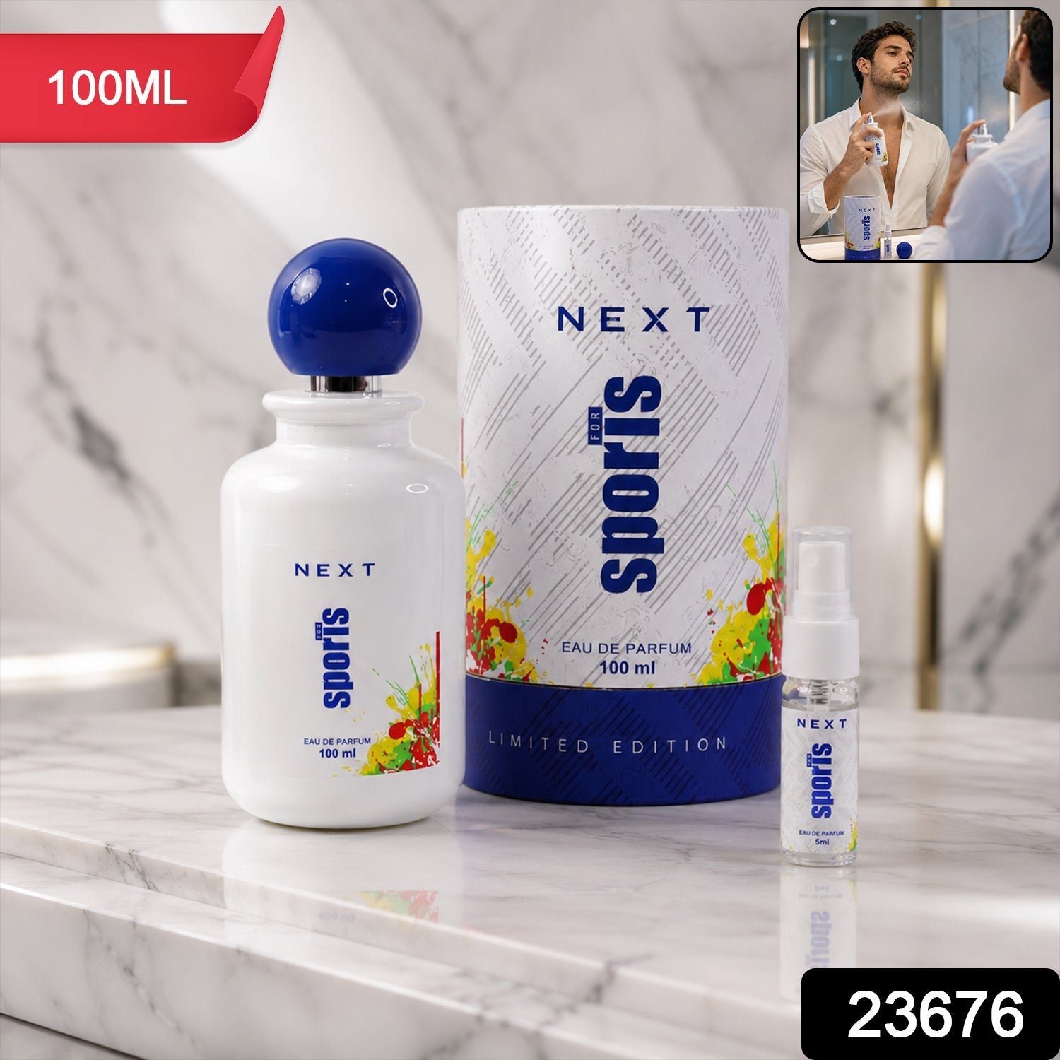 Men's Sport Perfume – Long-Lasting Freshness & Energizing Scent - Image 2