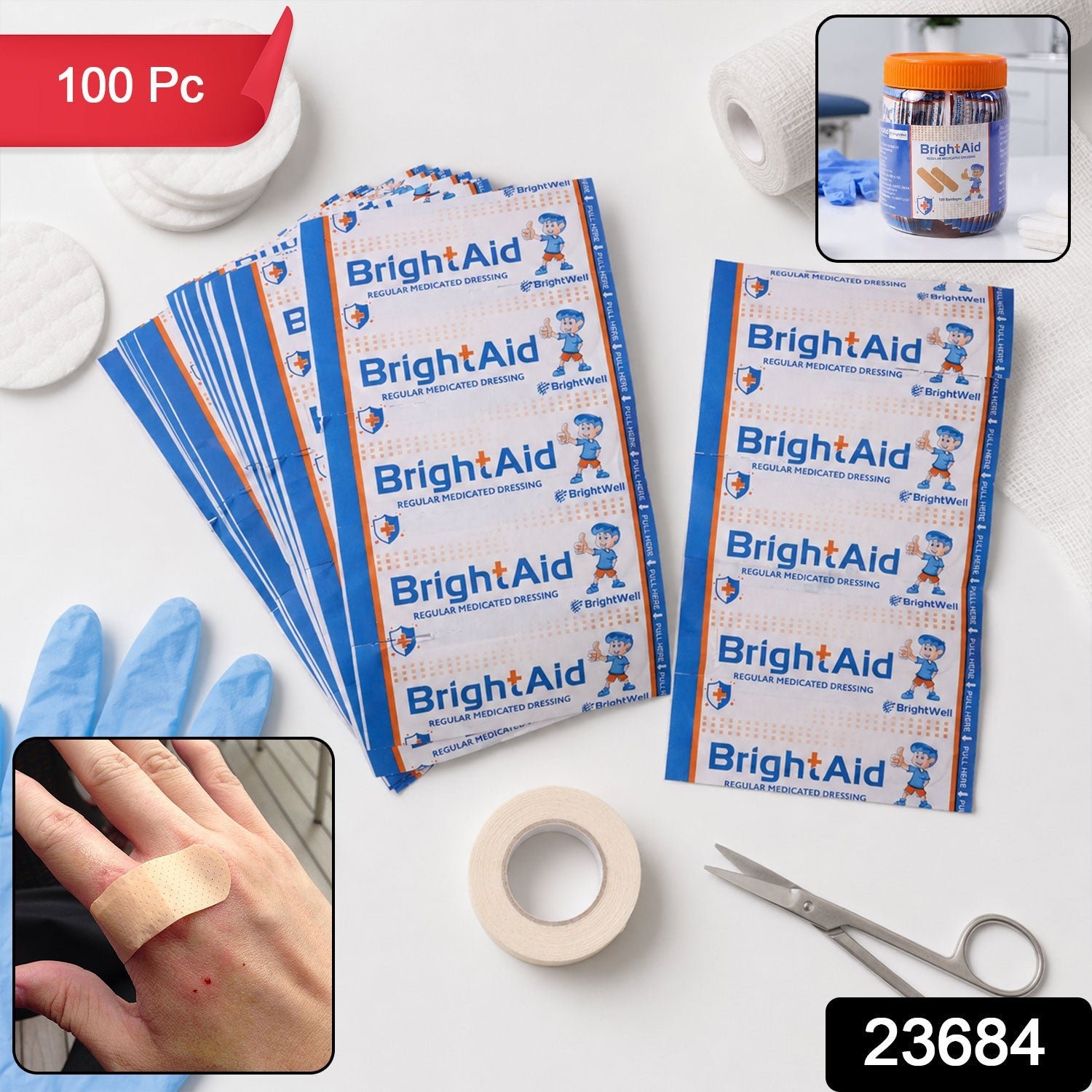 Medicated Adhesive Bandages – Soft, Breathable & Skin-Friendly - Image 2