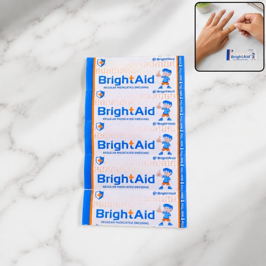 Adhesive Bandages – Medicated Sterile Sheets for Minor Wounds