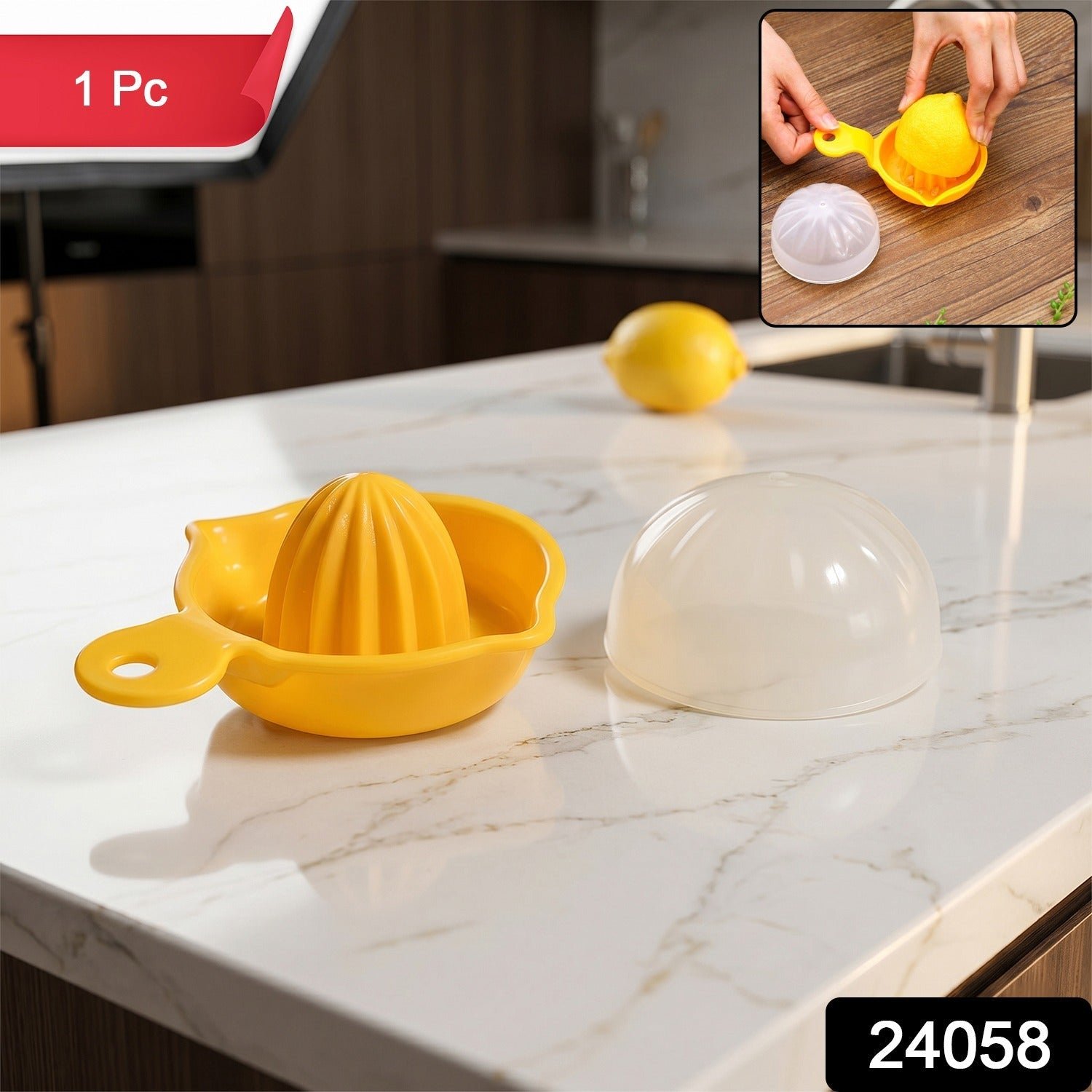 Manual Citrus Juicer – Effortless Lemon & Orange Squeezing for Home - Image 2