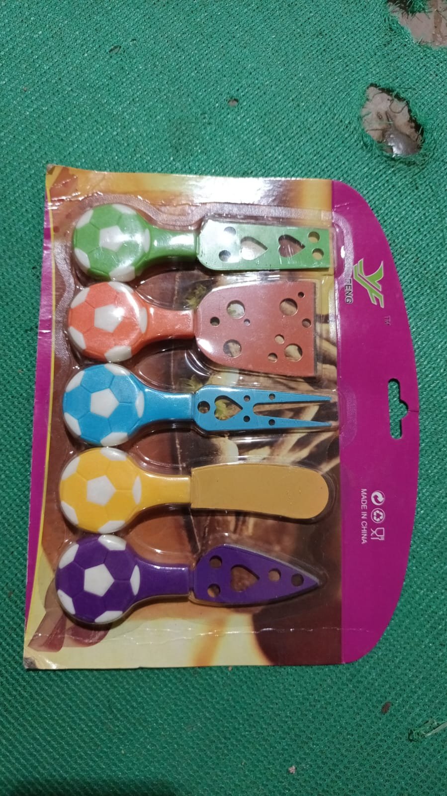 Cheese Knife Set – Stainless Steel Football Theme (5 Pcs) | Indo Glow - Image 8