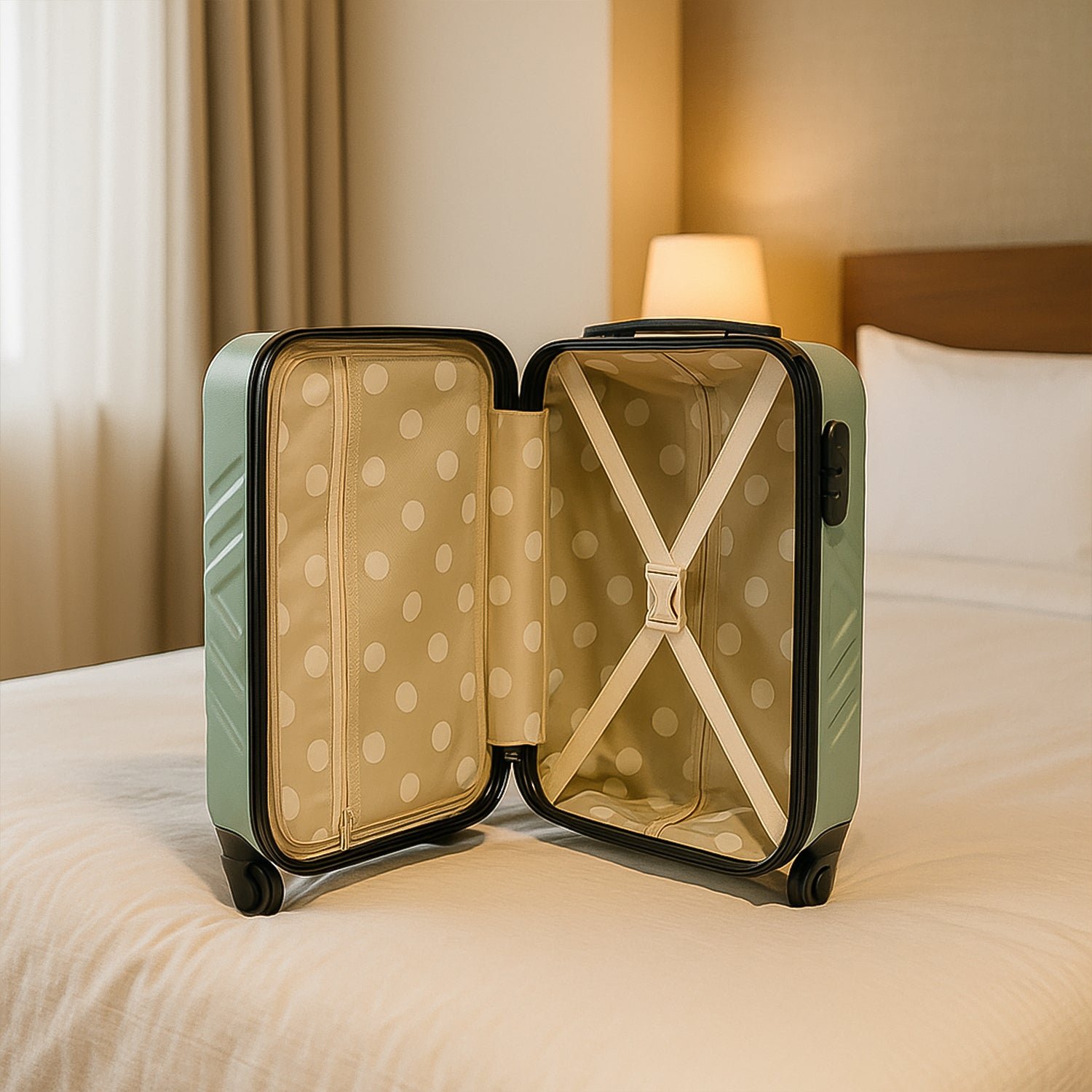3-in-1 Luggage Set - Expandable ABS Travel Suitcases | Trekola - Image 4