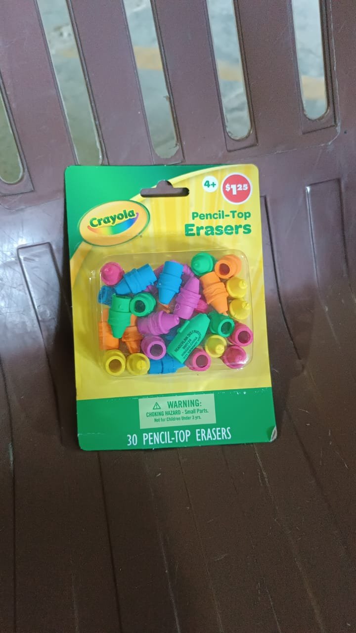Pencil Top Erasers - Colorful Rubber for Kids' School | Writezo - Image 6