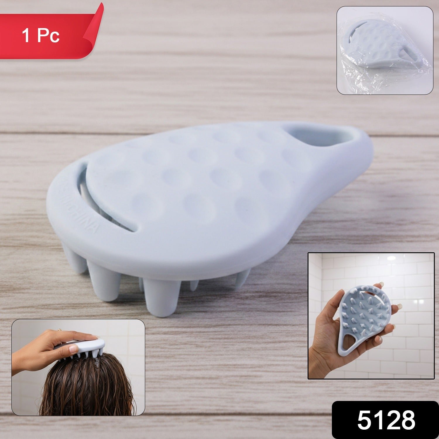 Silicone Scalp Massager – Deep Cleansing & Relaxing Shampoo Brush - Image 2