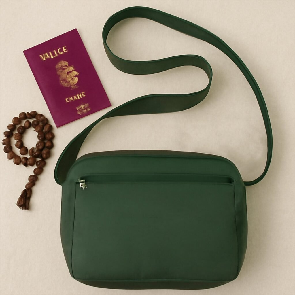 Hajj Shoulder Bag - Spacious & Durable for Pilgrimage | Indo Glow