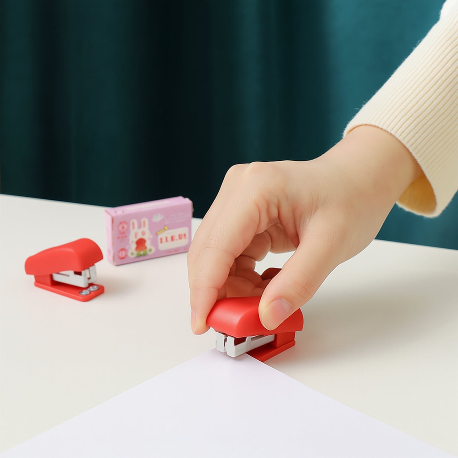 Mini Stapler Set - Portable & Multicolour (2 Pc) | FiloDesk - Image 8
