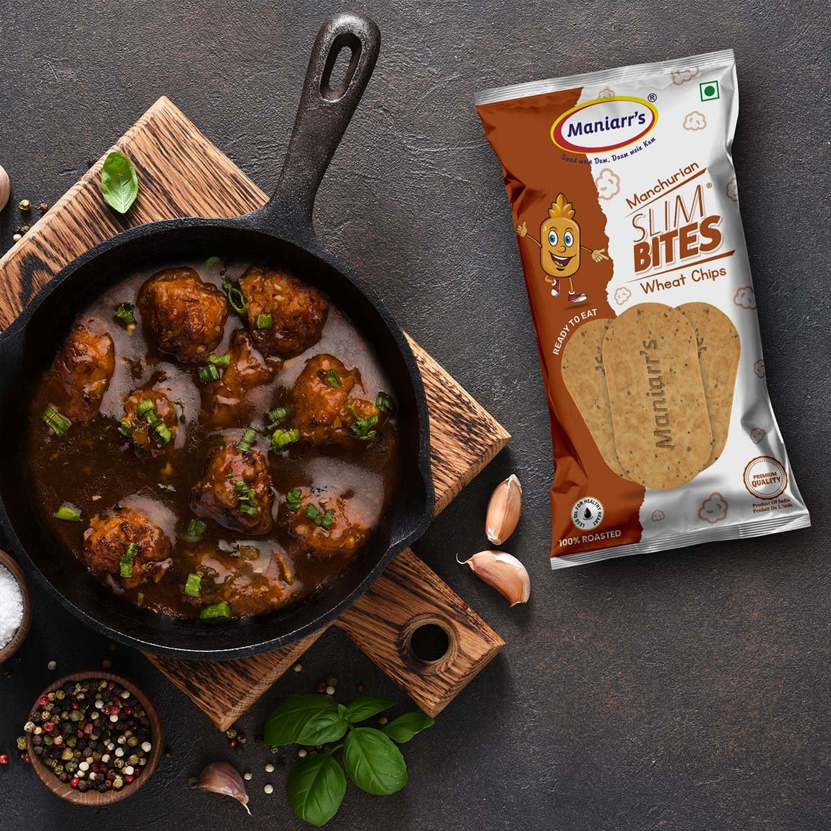 Manchurian Khakhra - Slim Bite Healthy Snack | Maniarr's