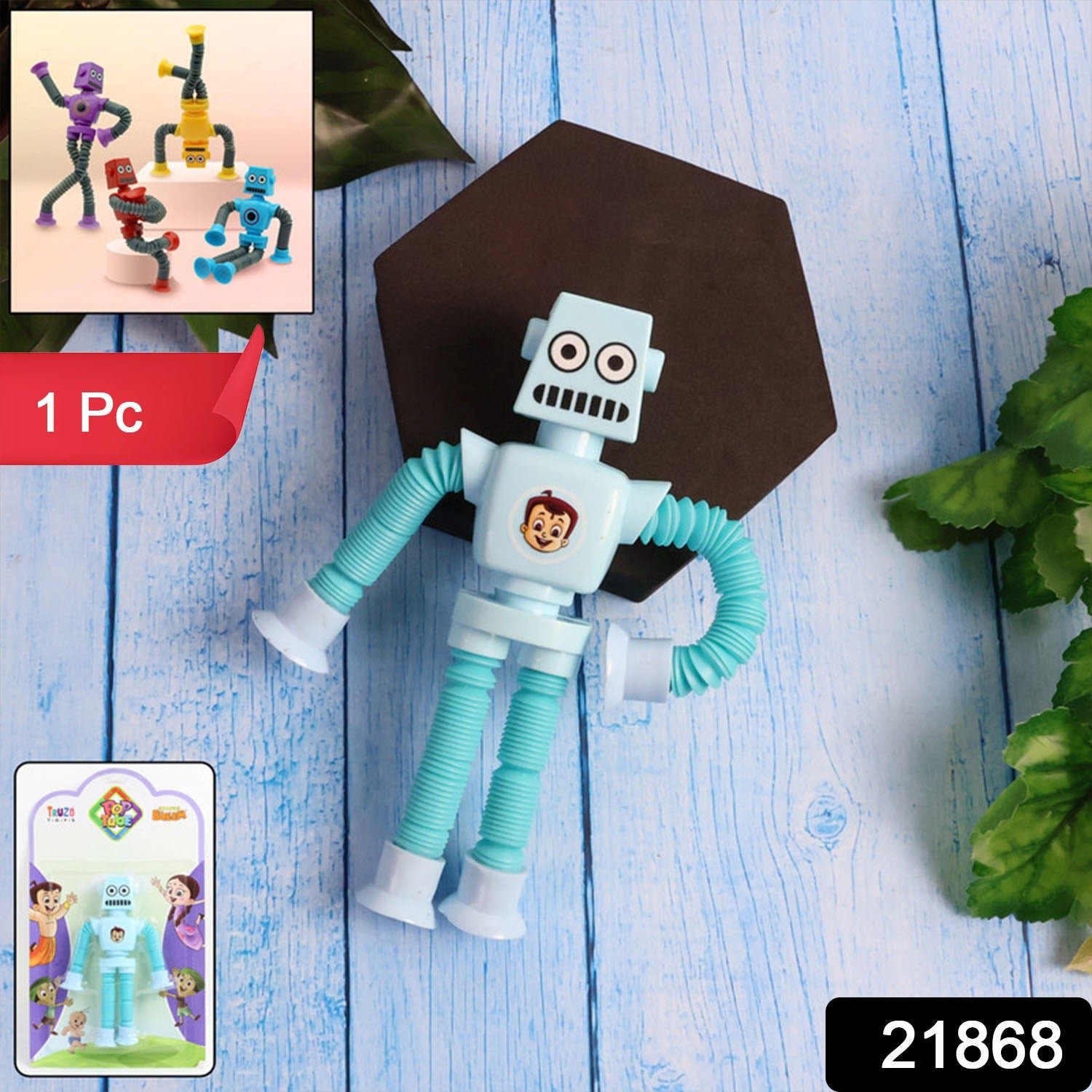 Flexible Robot Magic Spring Toy – Bendable Stretchable Fun for Kids - Image 2
