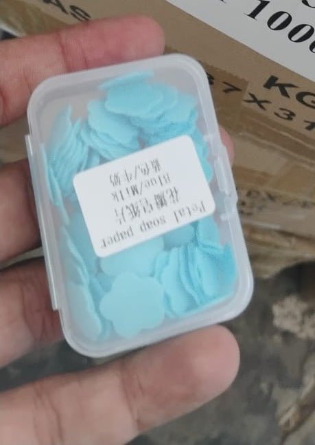 Travel Soap Sheets - 100 Flower-Shaped | VelvetBubbles - Image 10
