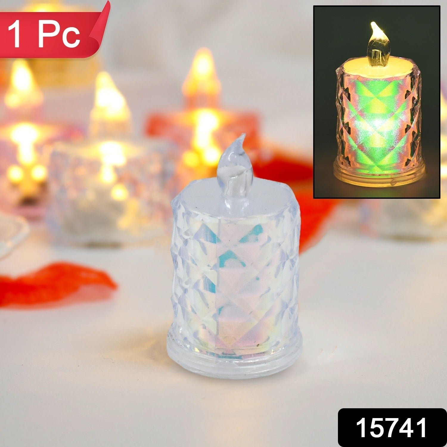 LED Tealight Candles – Flameless Warm Glow for Diwali & Decor | Indo Glow - Image 2