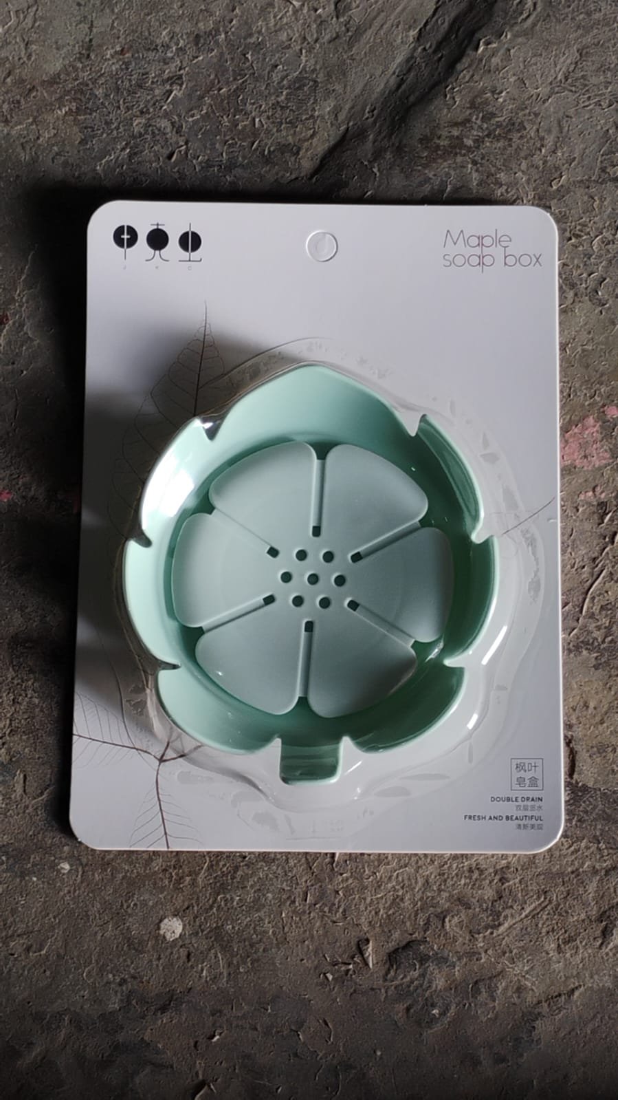 Plastic Soap Dish - Self-Draining Floral Design | VelvetBubbles - Image 8