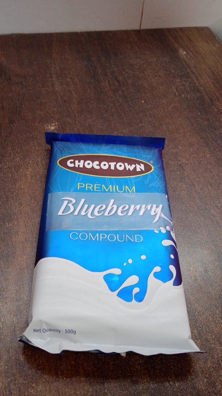 Blueberry Compound Chocolate - 500gm Baking Slab | Chocotown - Image 6