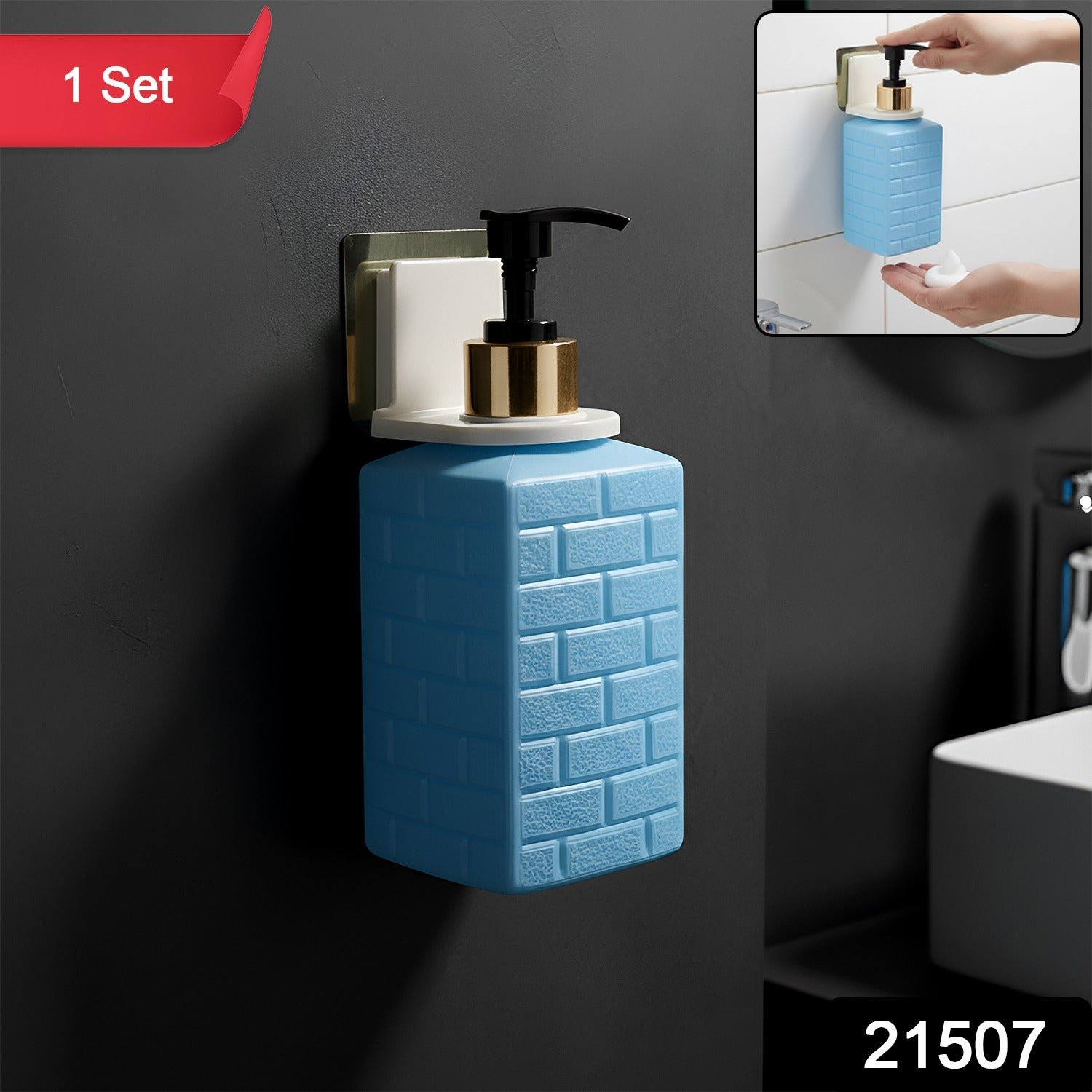 Wall-Mounted Liquid Soap Dispenser – Hygienic, Space-Saving Solution - Image 3