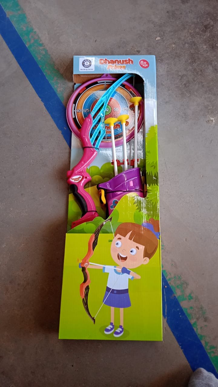 Kids Archery Set - Dhanush Baan Toy with Target & Arrows | Aditi - Image 7