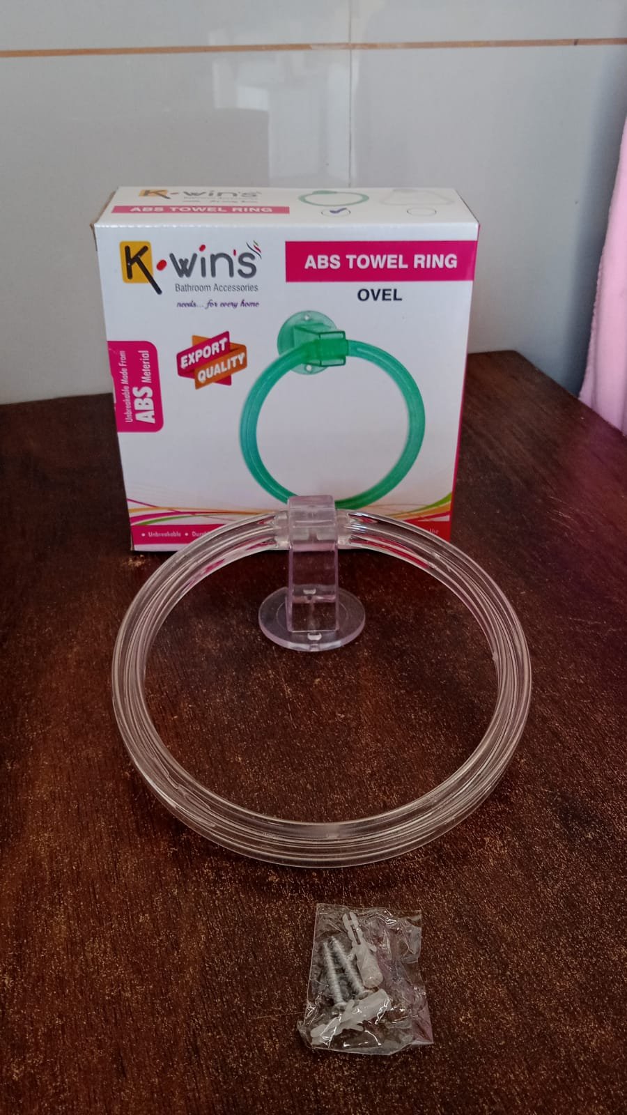 ABS Towel Ring - Unbreakable Wall Mounted Holder | BathNova - Image 7