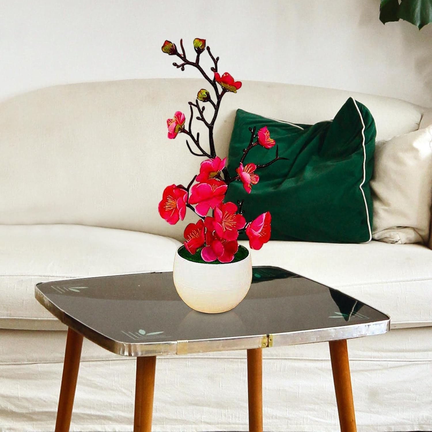 Artificial Flower Pot Plant – Realistic Maintenance-Free Decor - Image 4