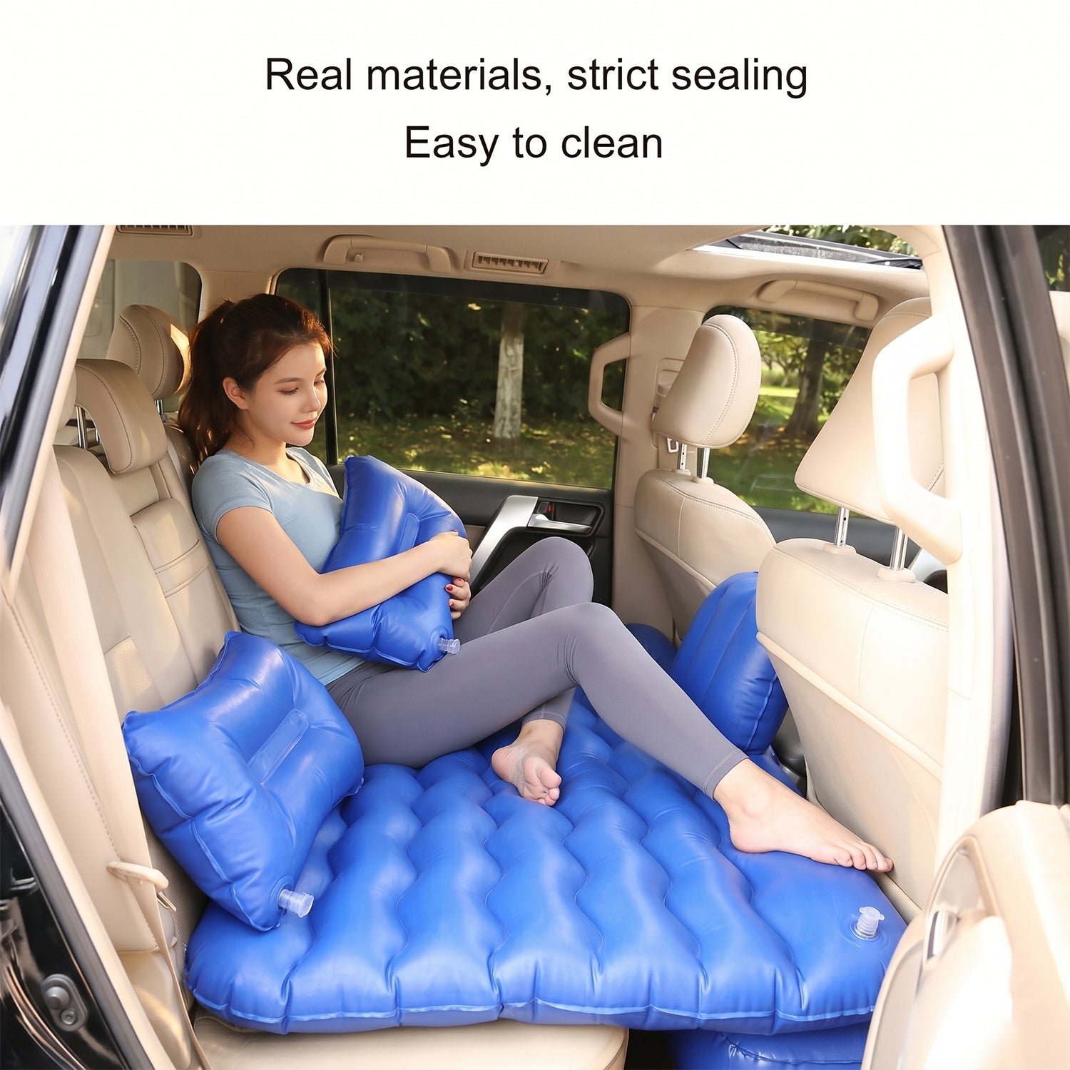 Portable Inflatable Car Air Mattress Bed – Comfortable Travel Rest - Image 5