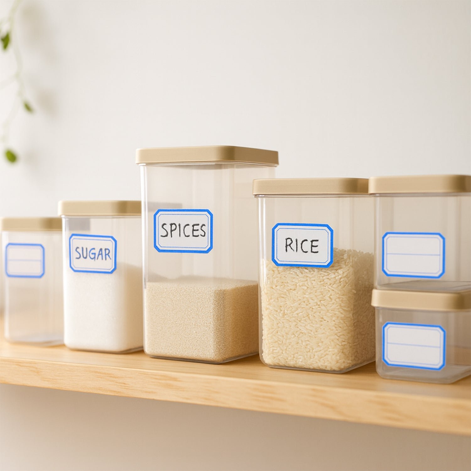 Self-Adhesive Label Stickers – Durable Rectangular Sheets for Organizing - Image 4