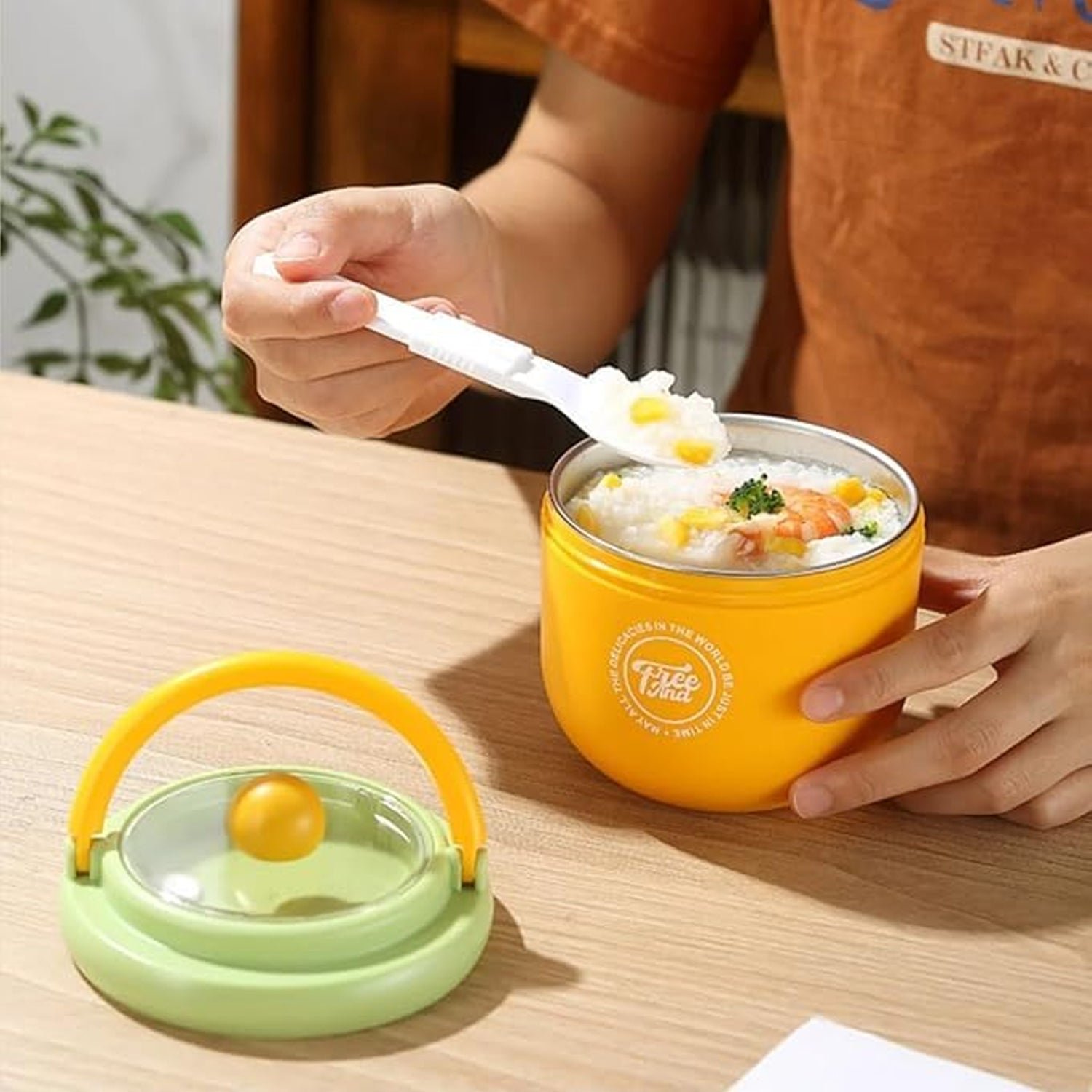 Leak-Proof Stainless Steel Lunch Box – Secure & Durable Design - Image 4