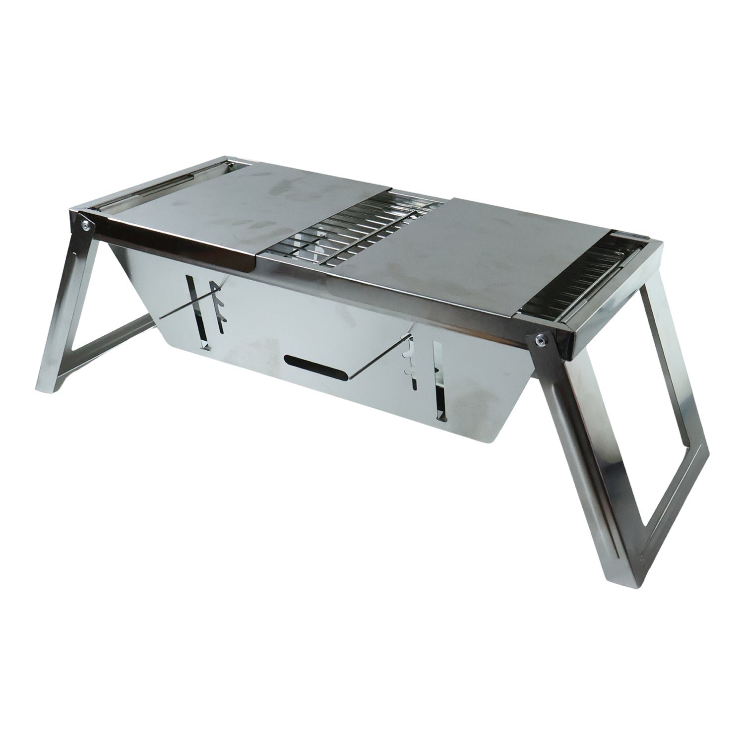 Portable Stainless Steel Grill – Compact Outdoor BBQ Solution - Image 5