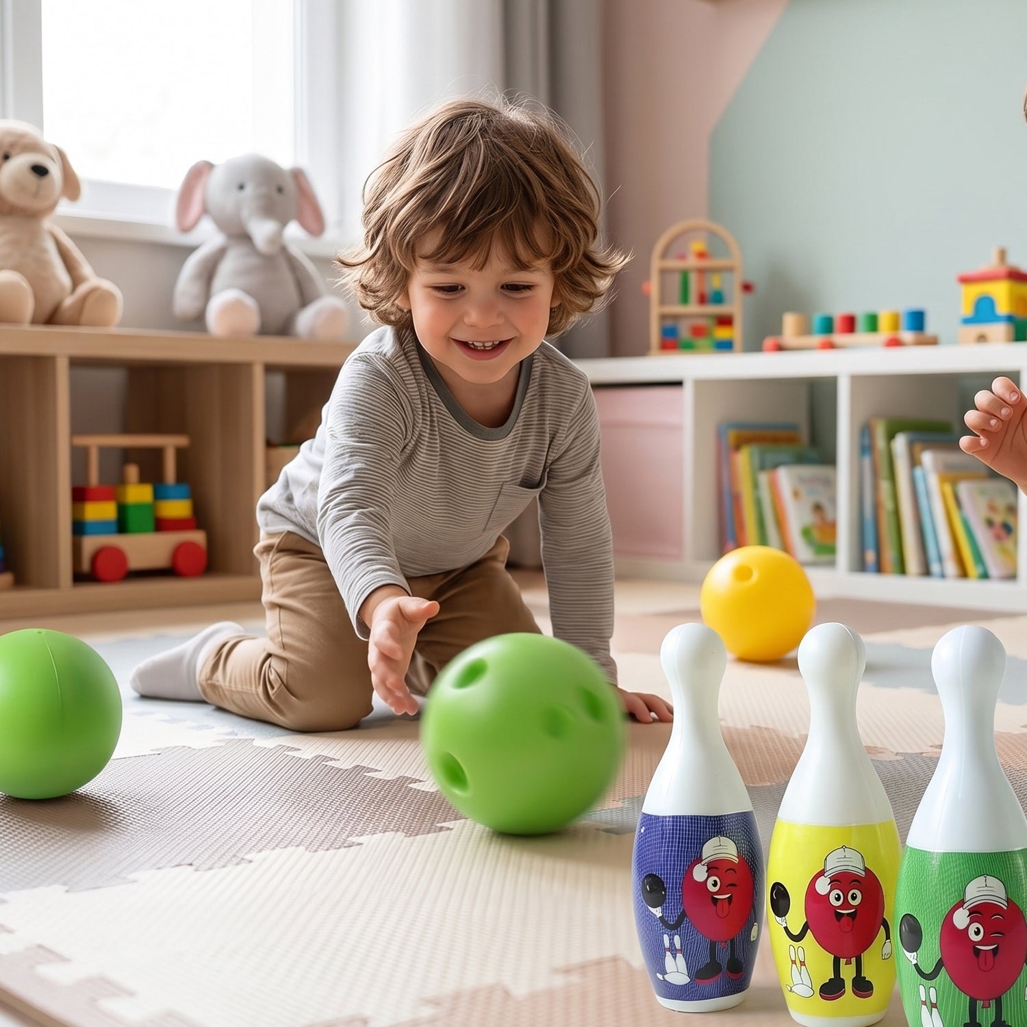 Kids Bowling Set – Develops Motor Skills & Coordination - Image 3
