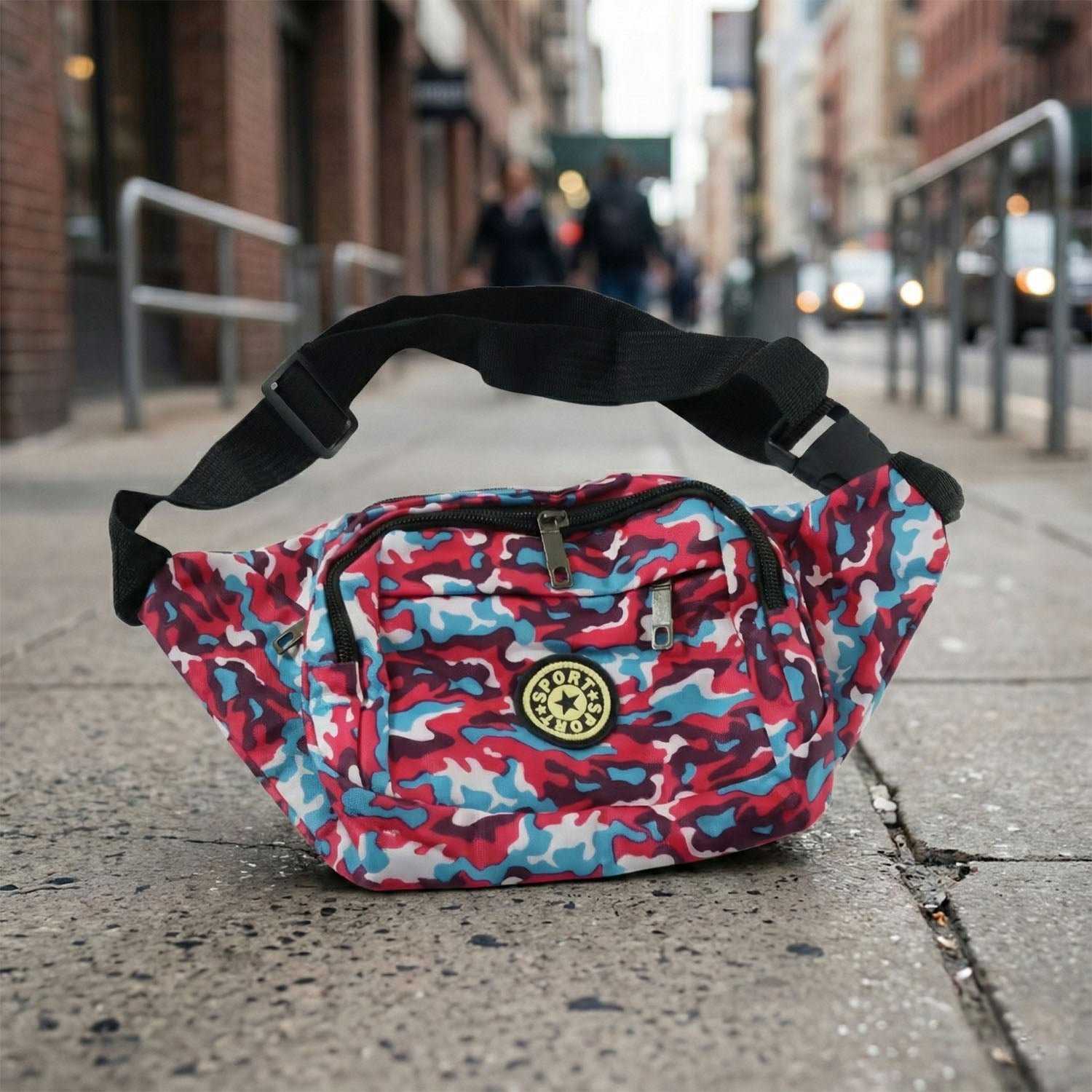 Waist Bag with Adjustable Strap – Stylish Multi-Purpose Sling Pouch - Image 3