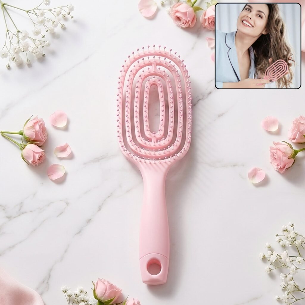 Detangling Hair Brush – Faster Drying & Gentle Scalp Massage