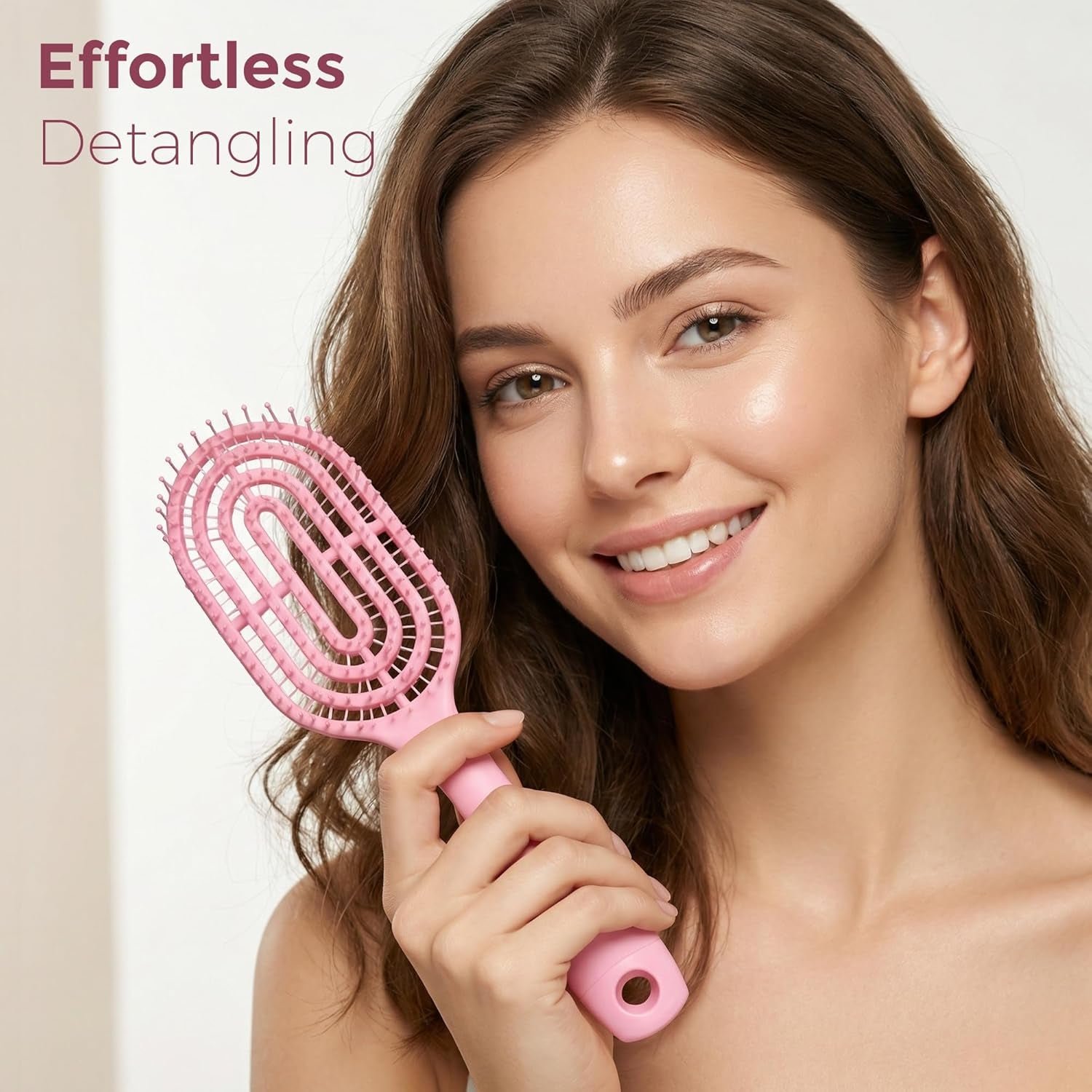 Detangling Hair Brush – Faster Drying & Gentle Scalp Massage - Image 3