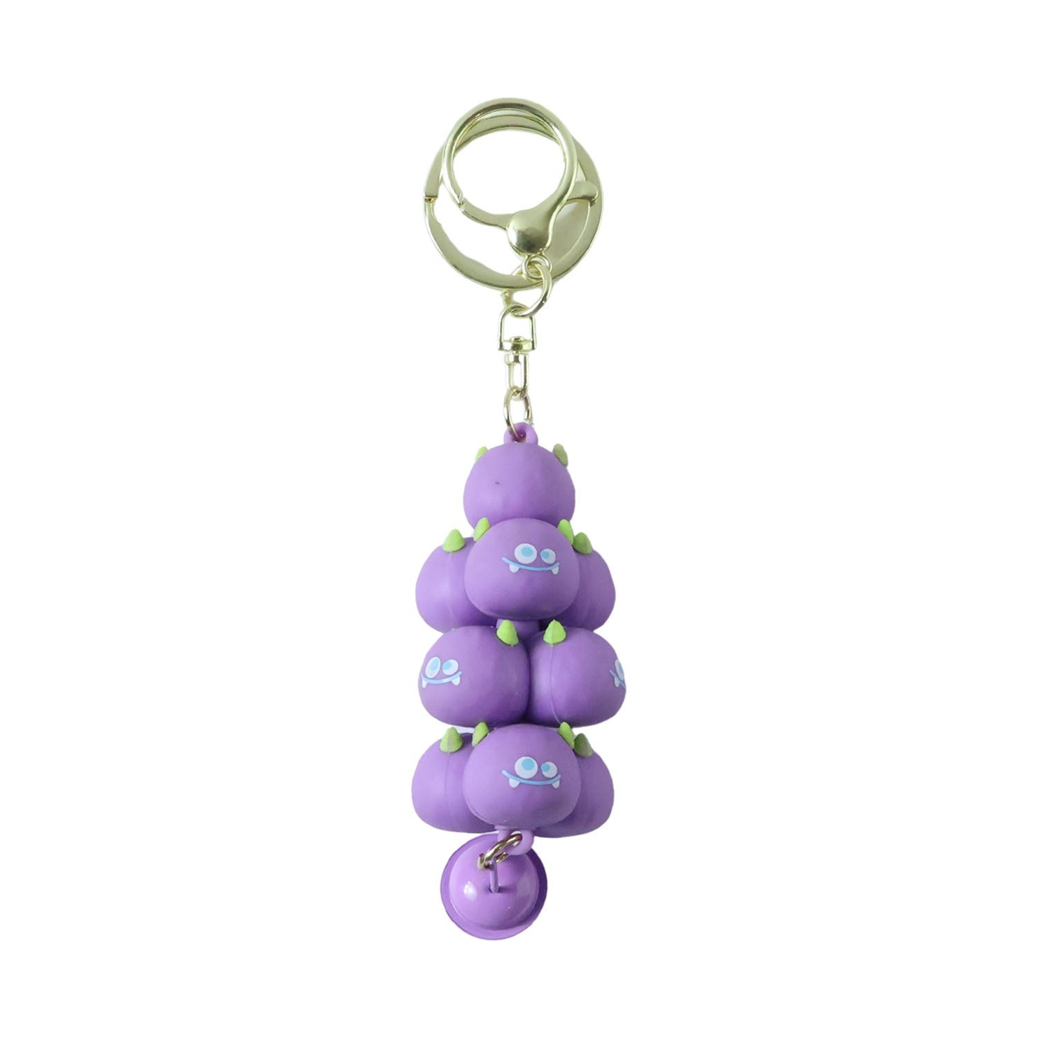Cloud Keychain with Bell Colorful Cartoon Design - Image 4