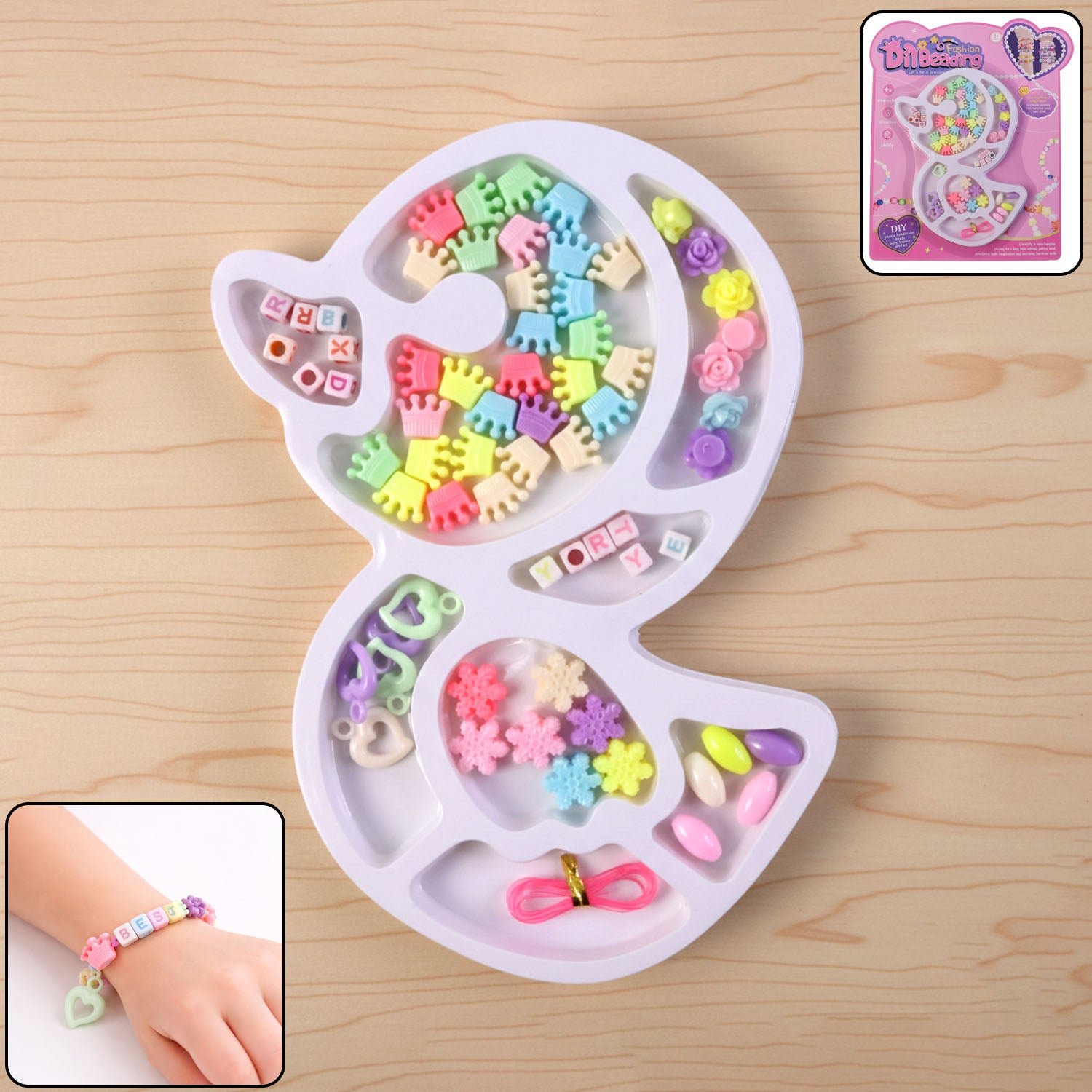 DIY Jewellery Making Kit – Creative Beading Set for Kids
