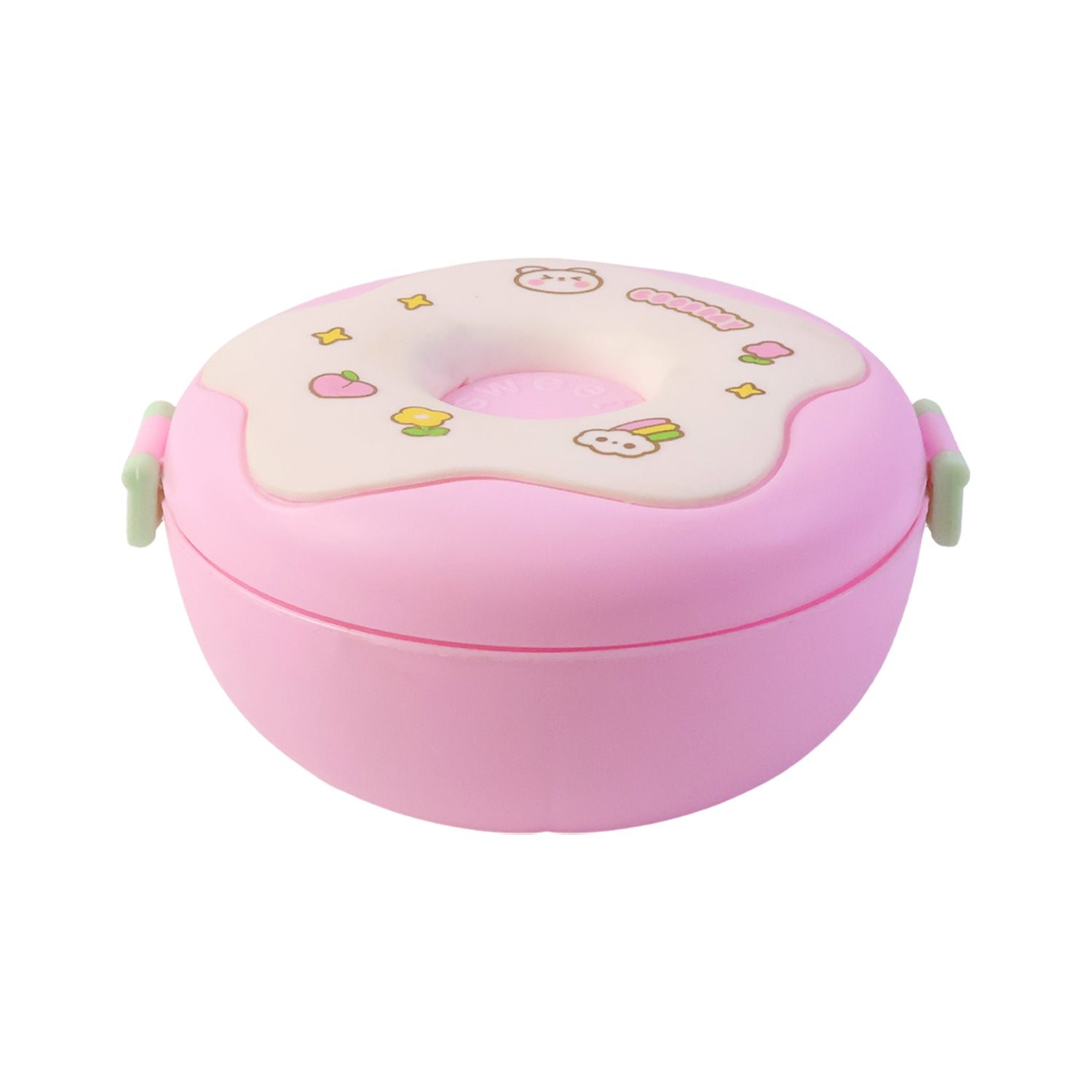 Donut Lunch Box – Insulated 3-Compartment for Kids & Adults | Lunchie Bunchie - Image 5