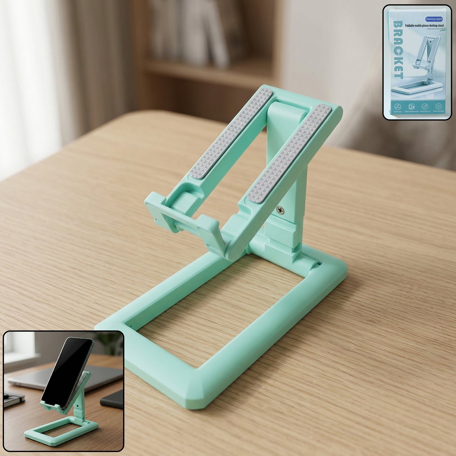 Foldable Mobile Phone Stand – Adjustable & Non-Slip for Comfortable Viewing - Image 3
