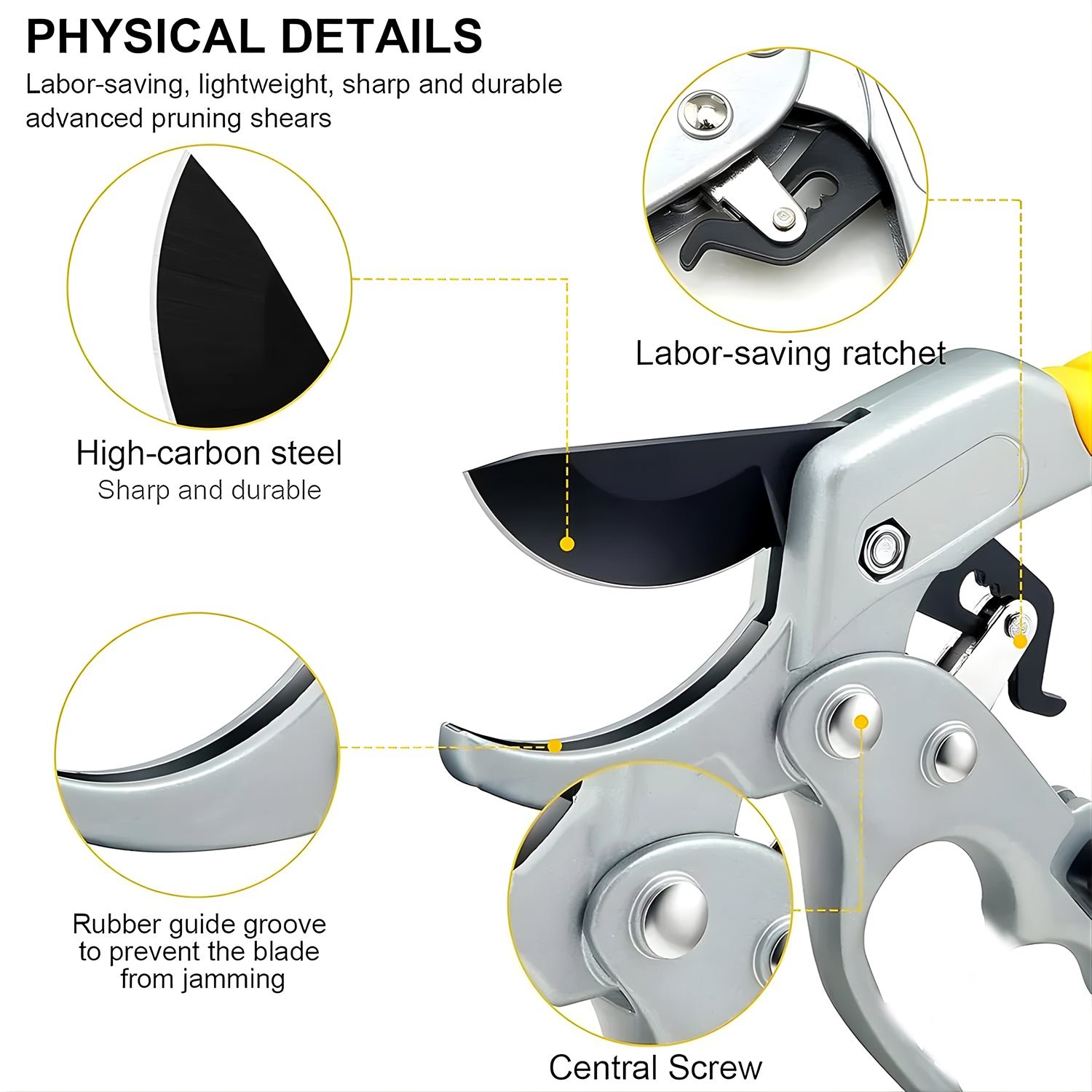 Gardening Pruning Shears - Ergonomic, Sharp SK-5 Blades | Indo Glow - Image 7