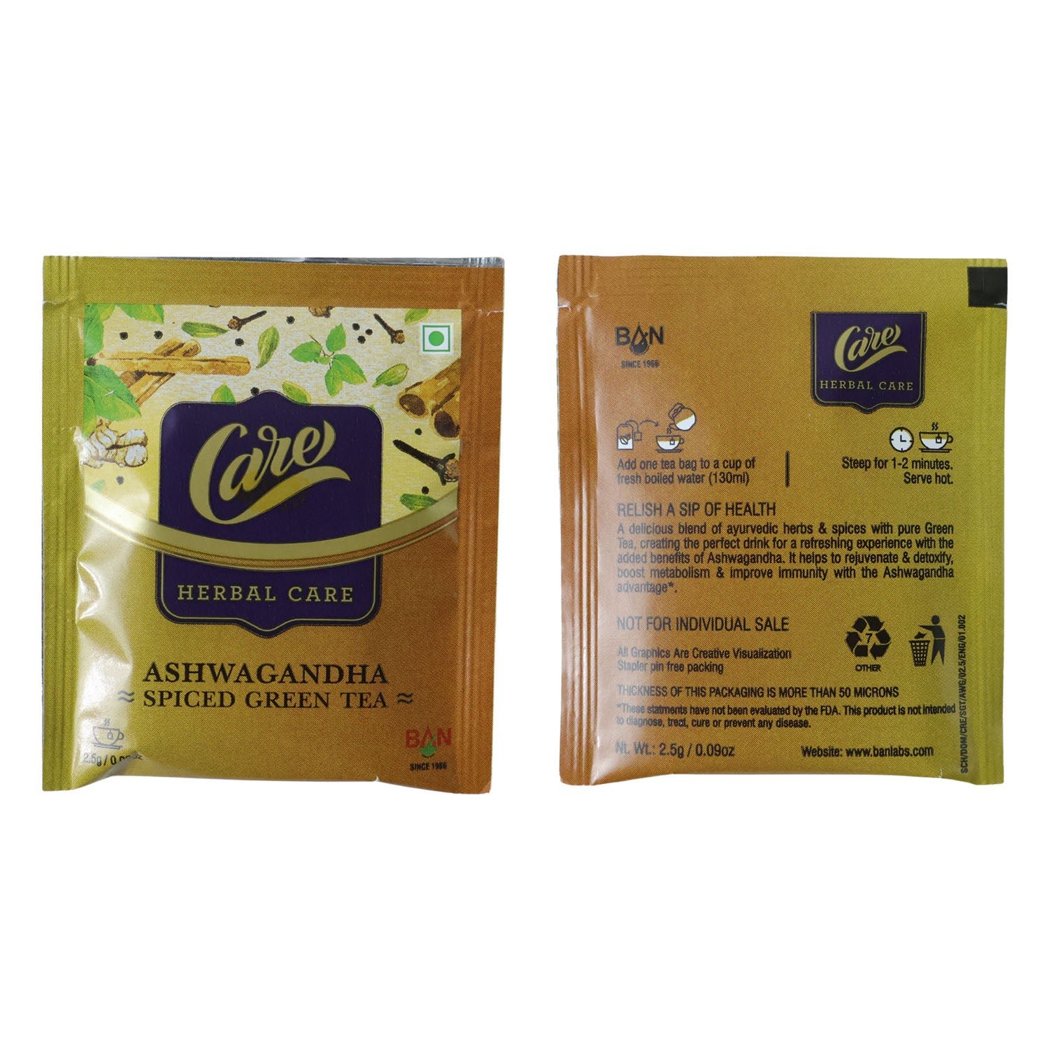 Ashwagandha Spiced Green Tea – Relaxing Antioxidant-Rich Herbal Brew - Image 4