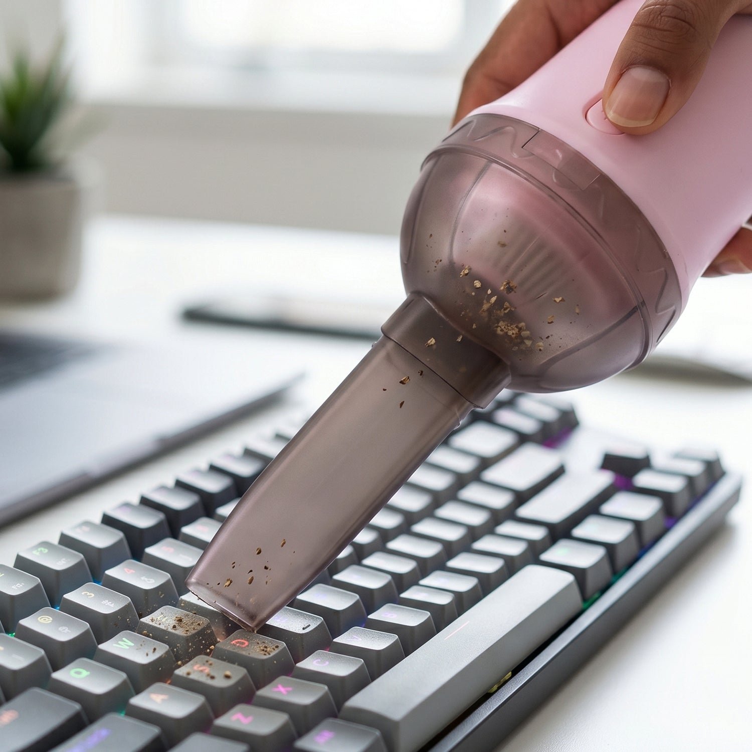 Mini Handheld Vacuum Cleaner – Portable Dust & Debris Removal - Image 5