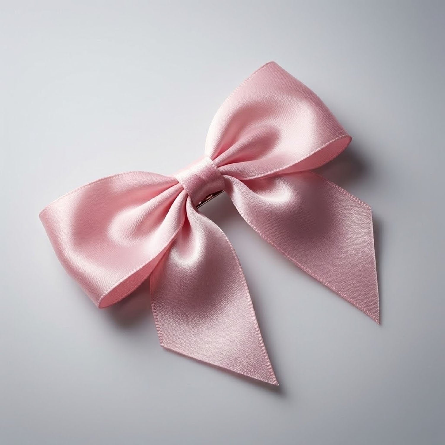Satin Hair Bow Clip – Stylish & Comfortable Hair Accessory - Image 3