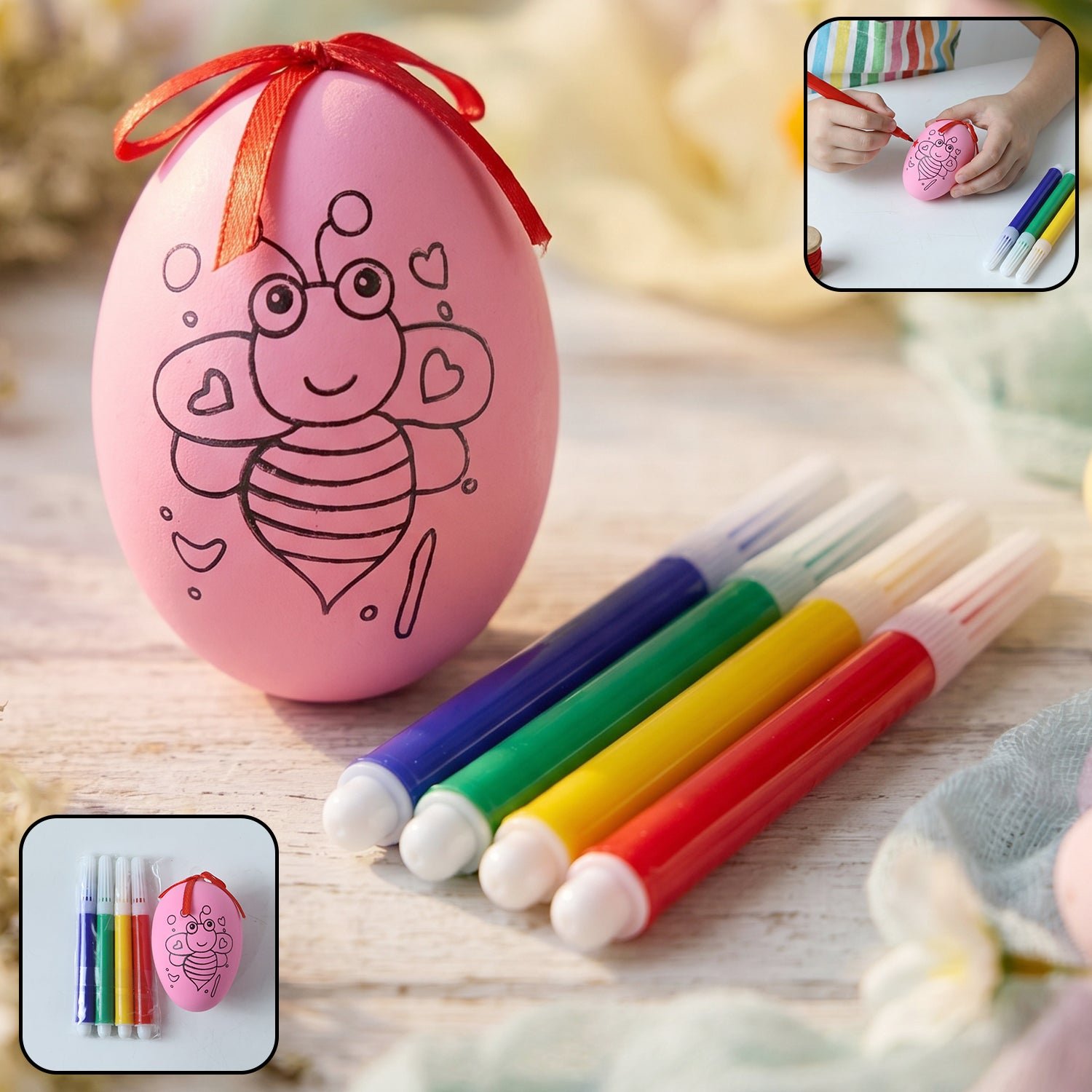 Creative DIY Egg Painting Set – Boosts Kids’ Creativity & Fine Motor Skills - Image 2
