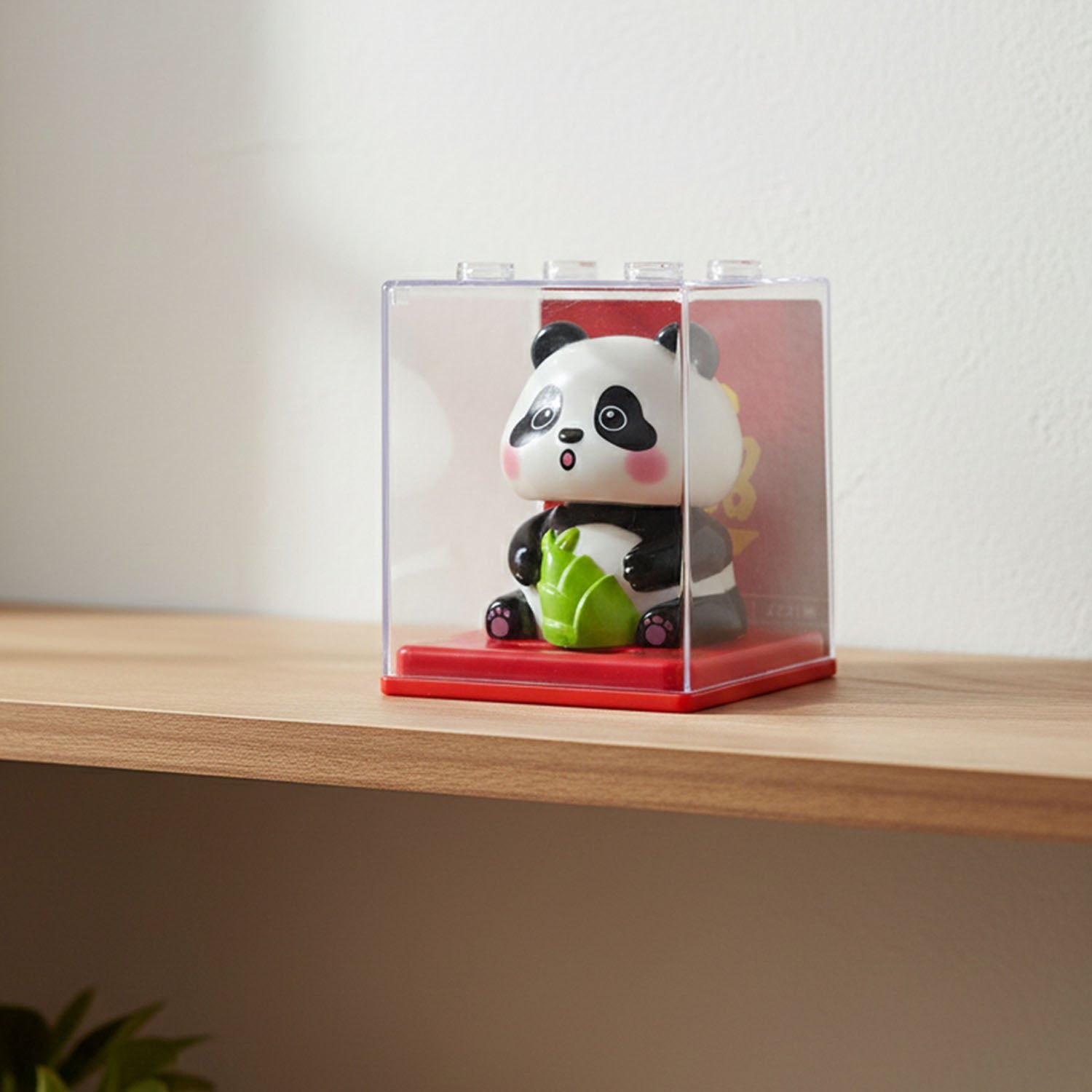 Solar Powered Panda Showpiece – Eco-Friendly Moving Head Decor - Image 4