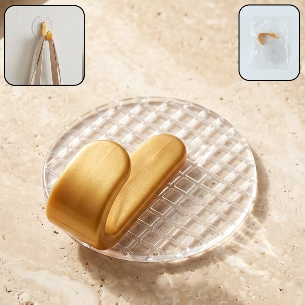 Self Adhesive Wall Hook – Strong, Waterproof, No Drill Needed