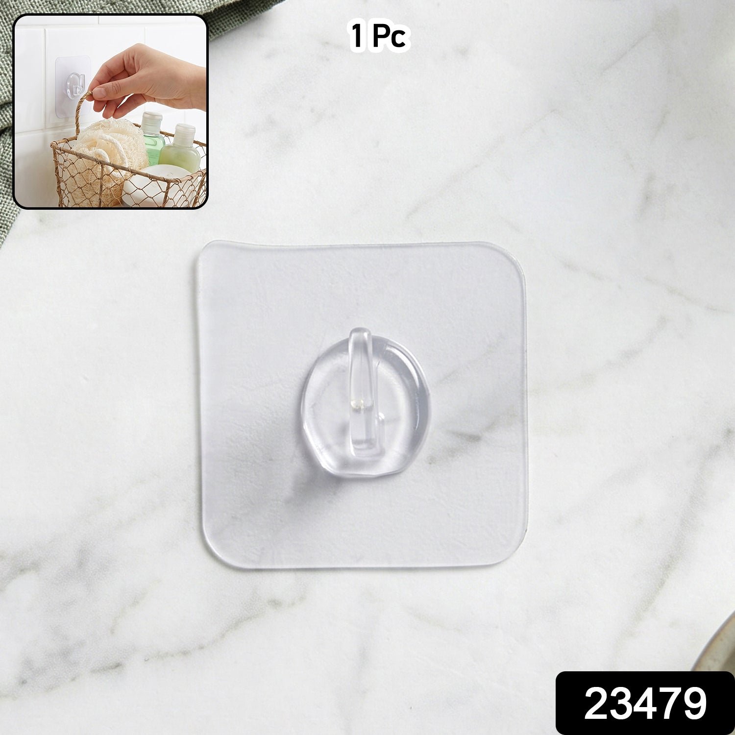 Self-Adhesive Wall Hook – Easy no-drill installation for versatile use - Image 2