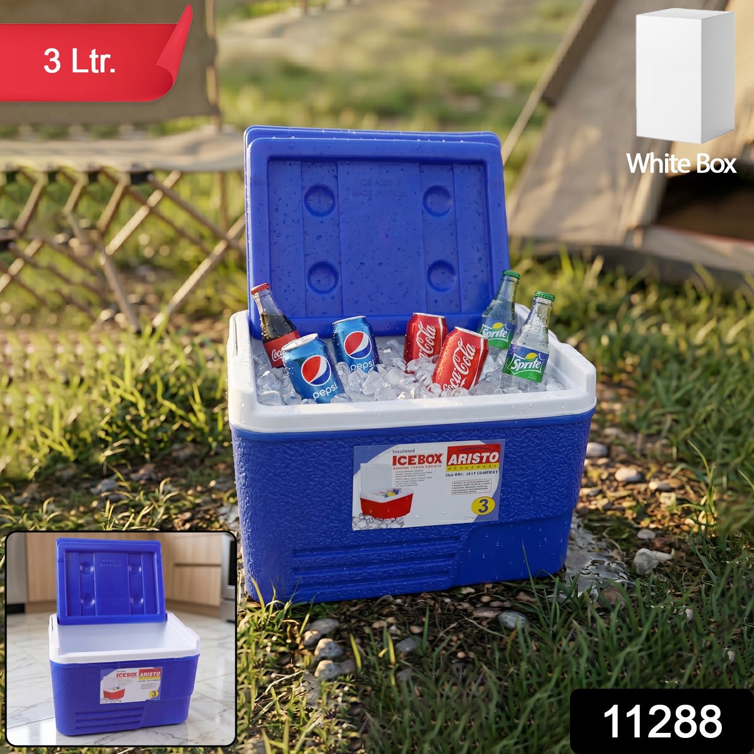 Heavy Duty Insulated Ice Box – 3 Litre Portable & Durable - Image 2