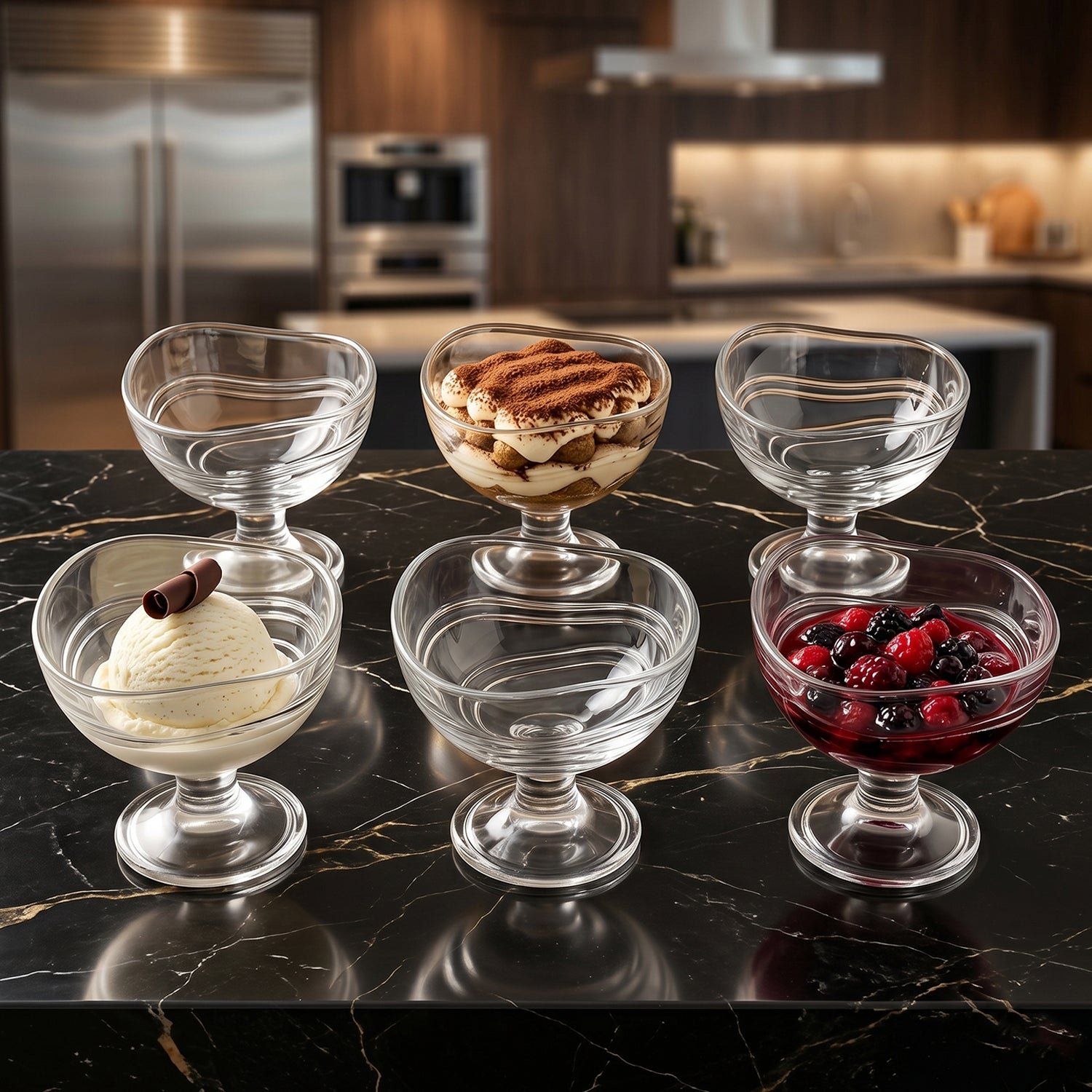 Unbreakable Creamy Dessert Bowls – Elegant, Durable & Crystal Clear - Image 2