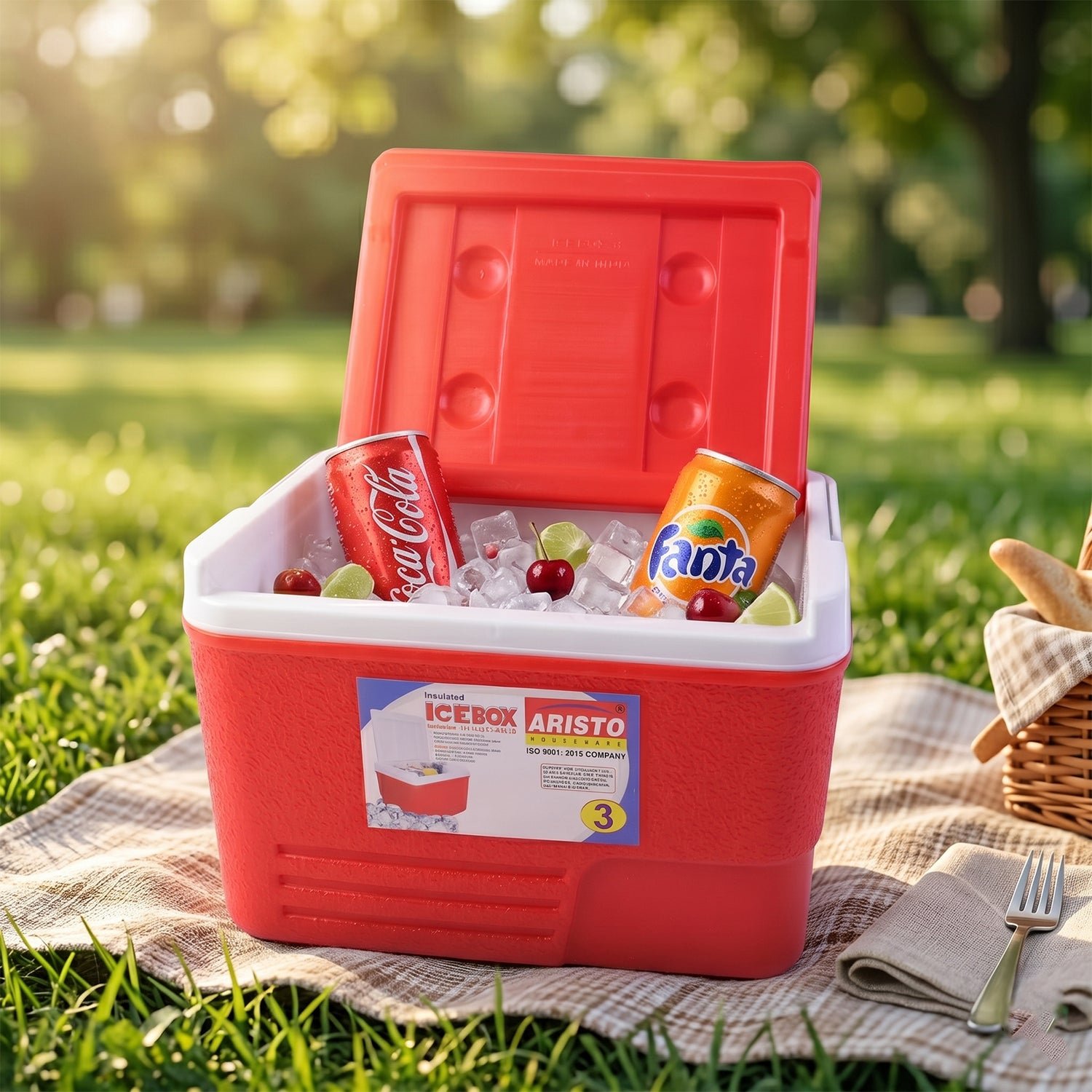 Heavy Duty Insulated Ice Box – 3 Litre Portable Cooler for Outdoor Use - Image 3
