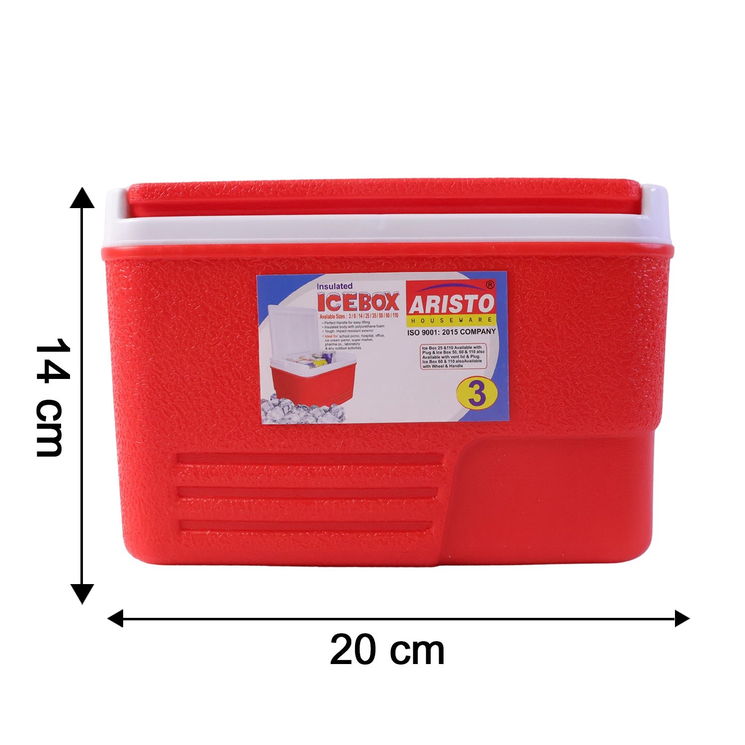 Heavy Duty Insulated Ice Box – 3 Litre Portable Cooler for Outdoor Use - Image 6