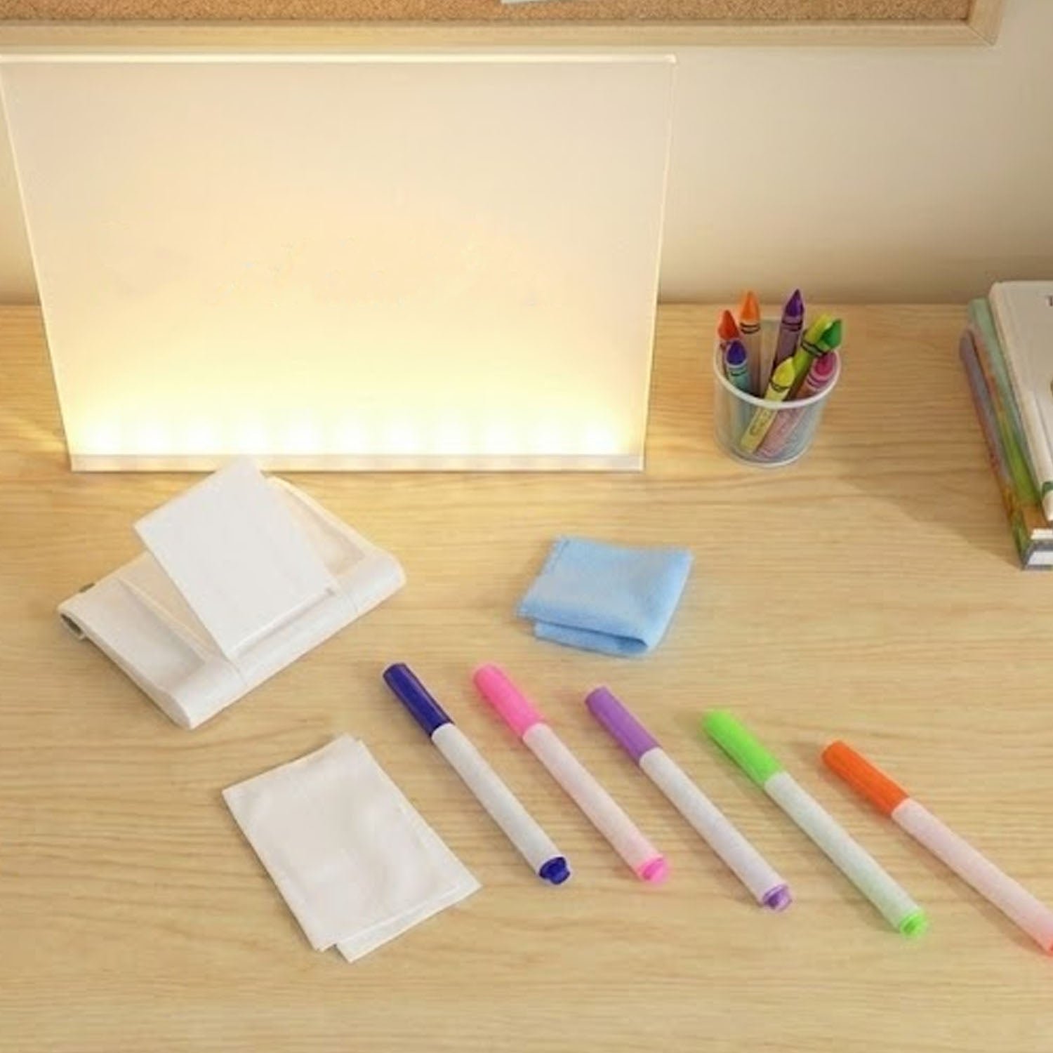 LED Acrylic Writing Board – USB Powered Illuminated Display - Image 4