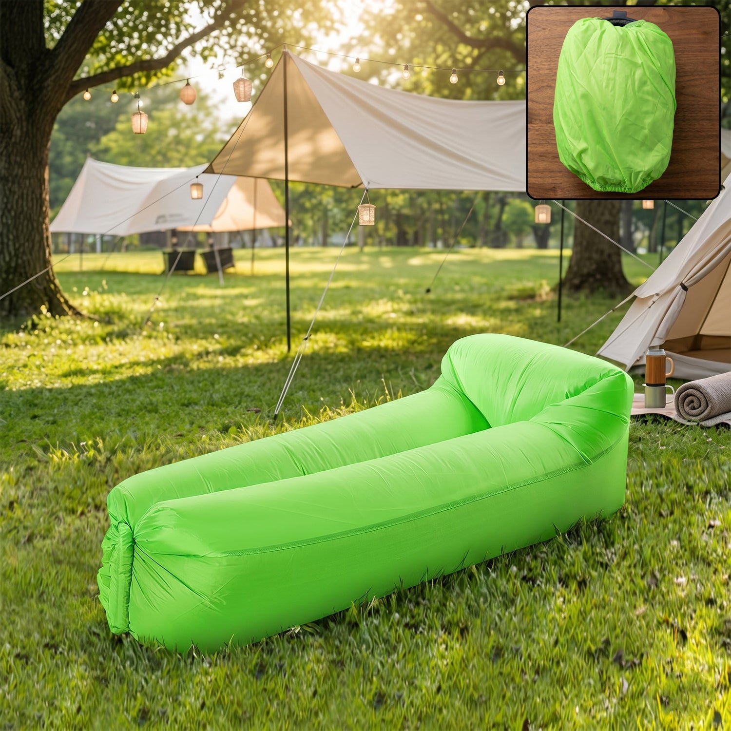 Inflatable Lounger – Portable & Comfortable for Indoor & Outdoor Use - Image 3