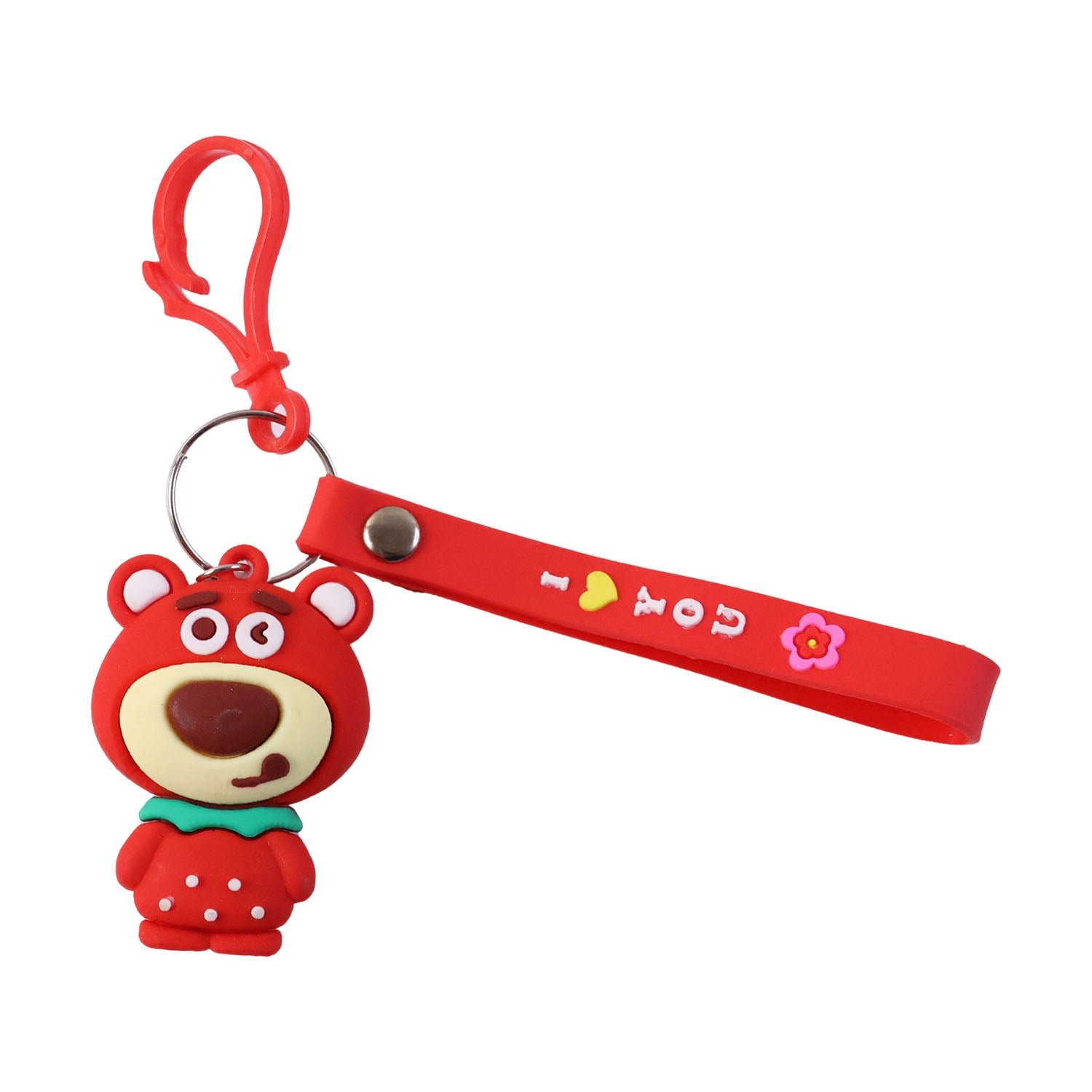 Cartoon Bear Figure Keychain – Cute & Stylish Accessory - Image 4